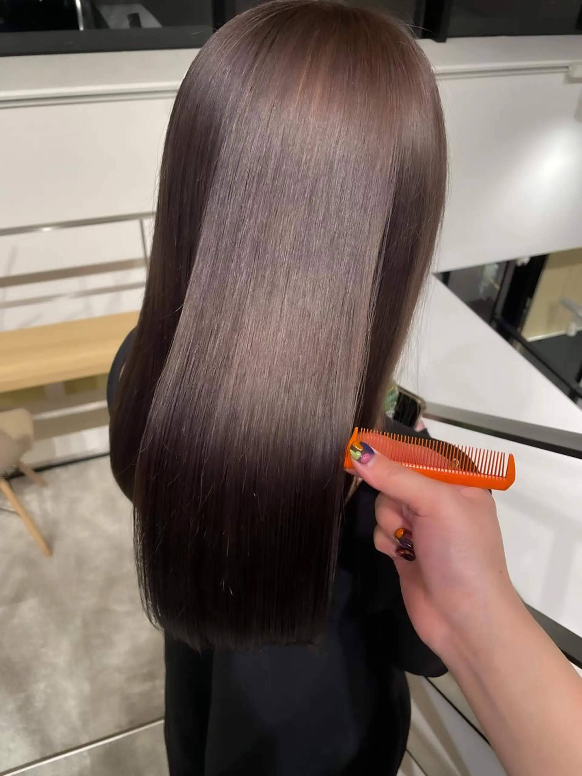 ミディアム カラー ヘアアレンジ ミニボブ/ブリーチ 🌈MISATOのヘアスタイル