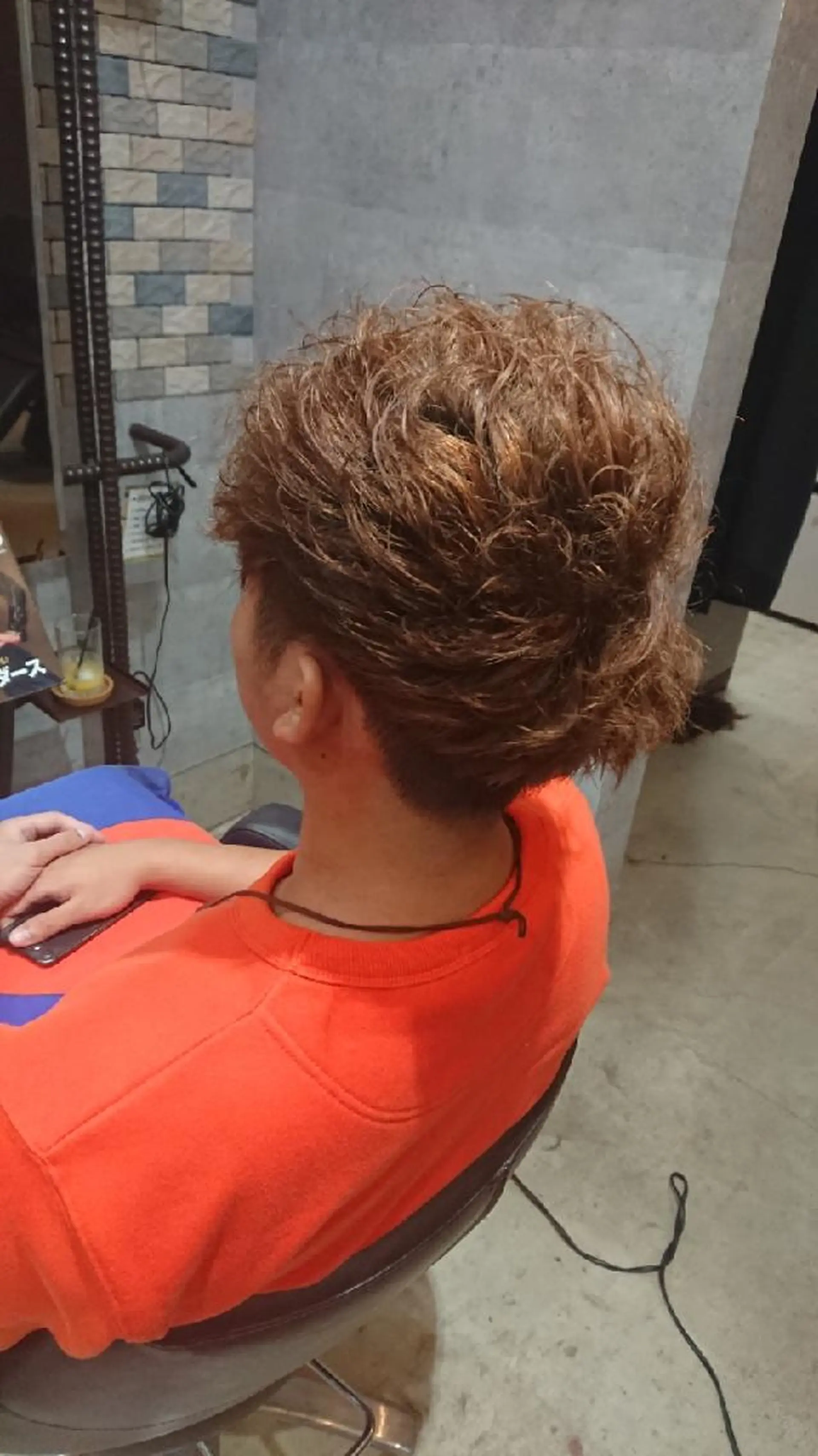 メンズ パーマ 浅野  勇貴のヘアスタイル