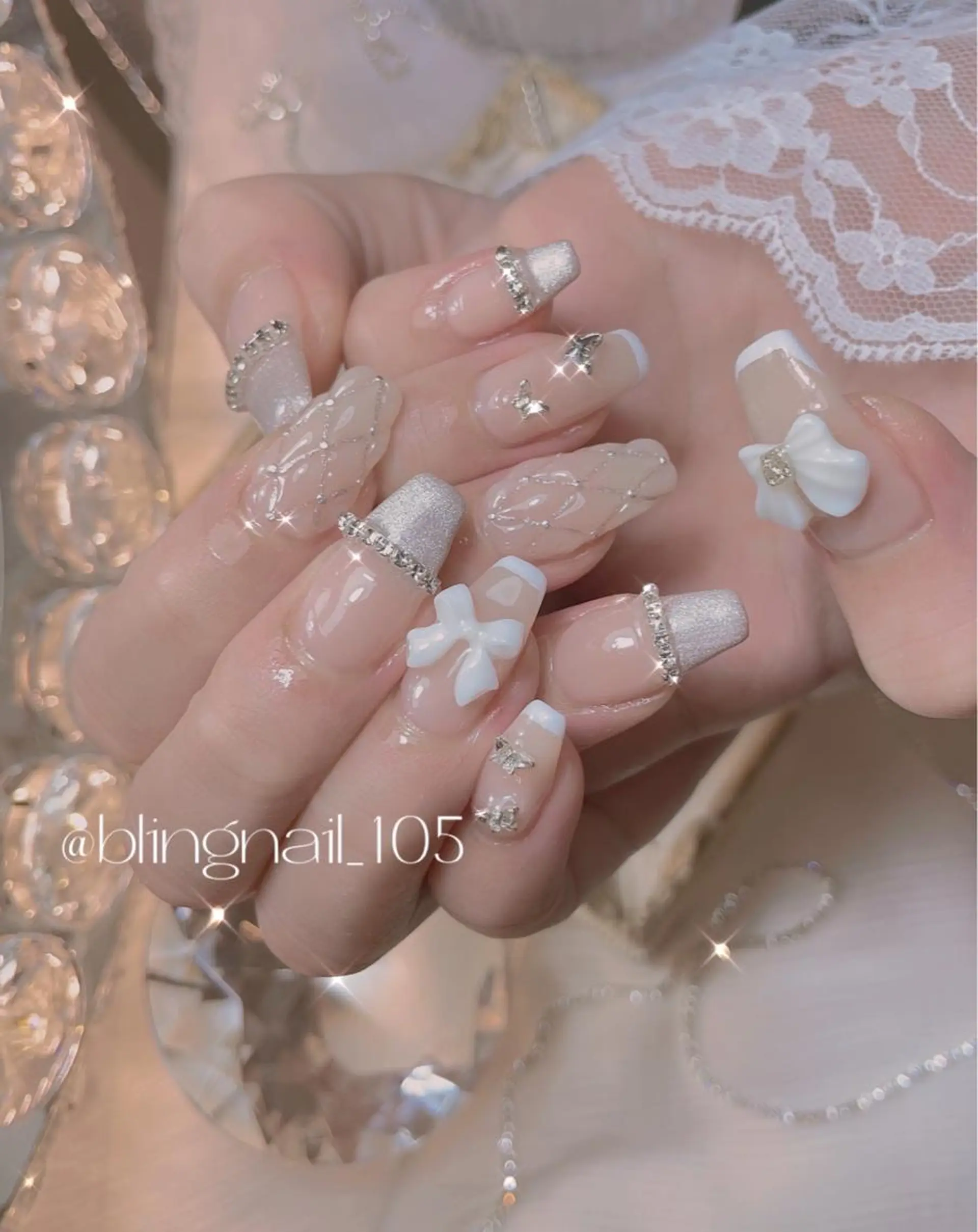 ネイル 23時まで❤︎韓国、 ワンホンネイルのネイルデザイン