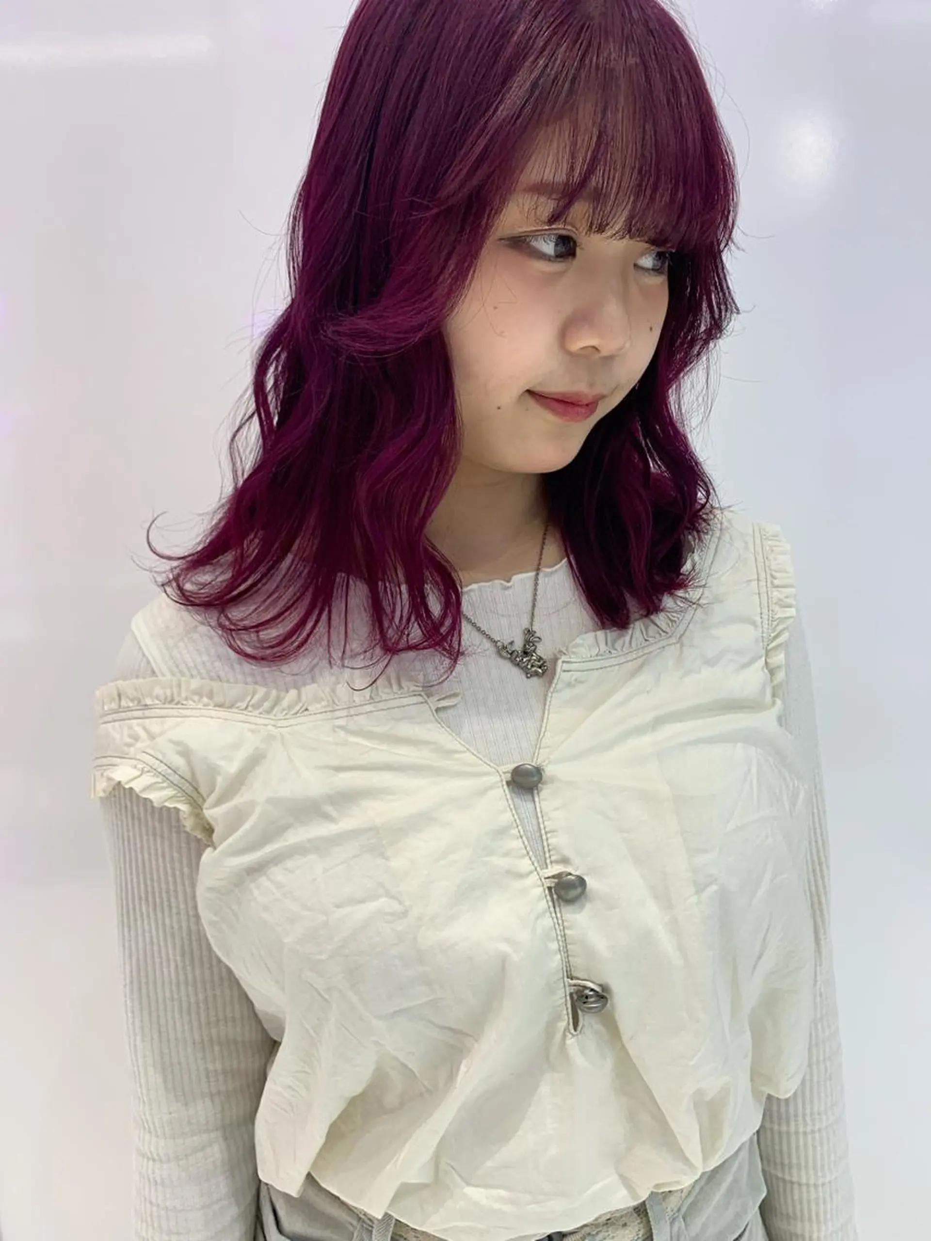 セミロング カット ヘアカラー トリートメント share salon JAM 吉祥寺所属・レイヤー/ブリーチ HIKARU ♡のヘアスタイル