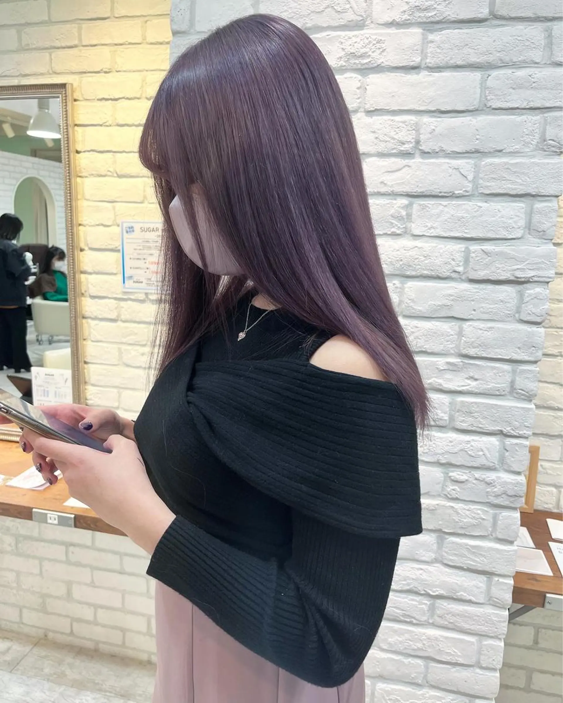 ショート カラー ヘアアレンジ ブリーチなし/ レイヤー🌿runaのヘアスタイル