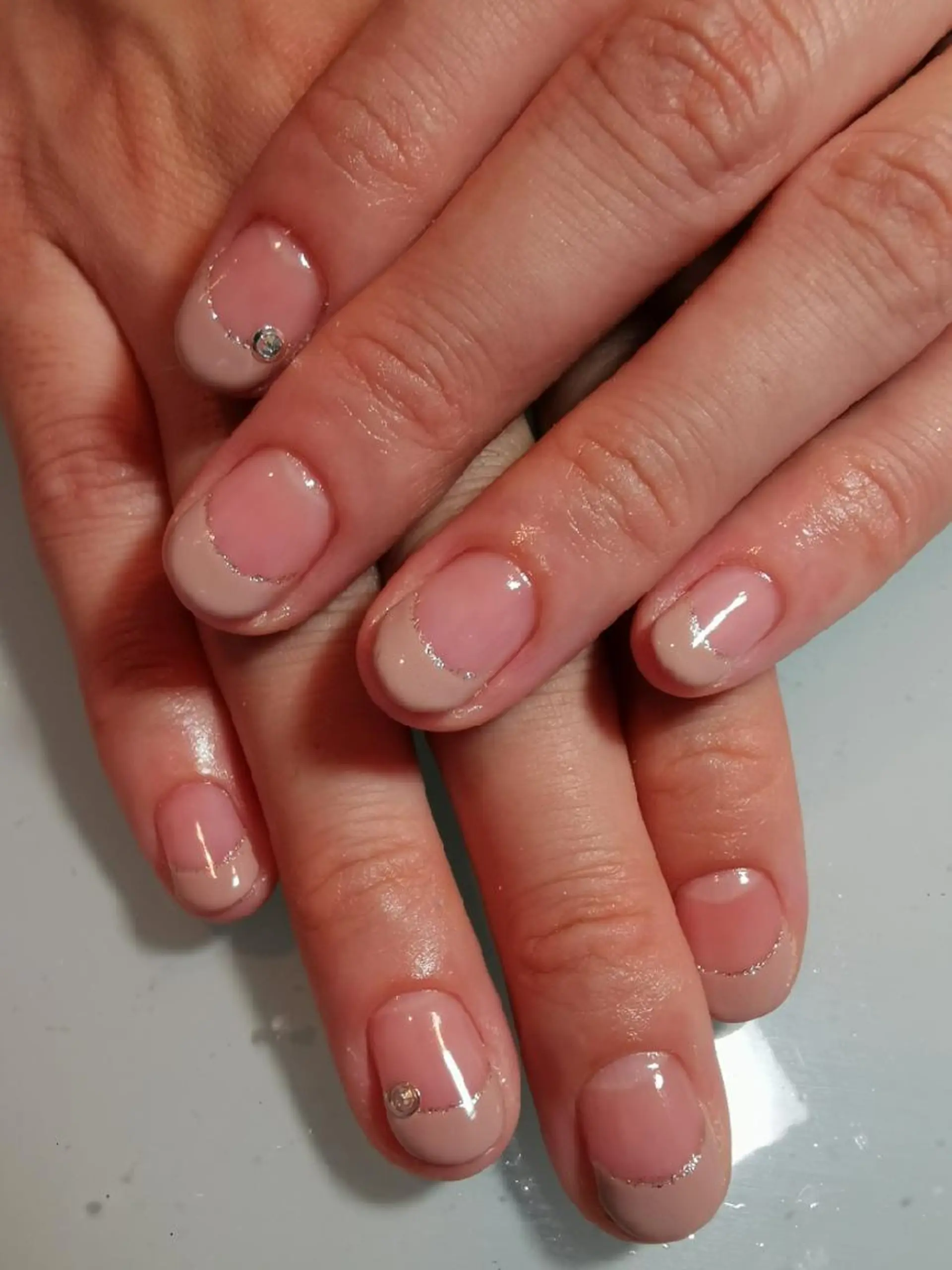 ネイル フレンチネイル 人気エリア💖完全個室【ルリエ】所属・ネイルサロン Lelienルリエのネイルデザイン