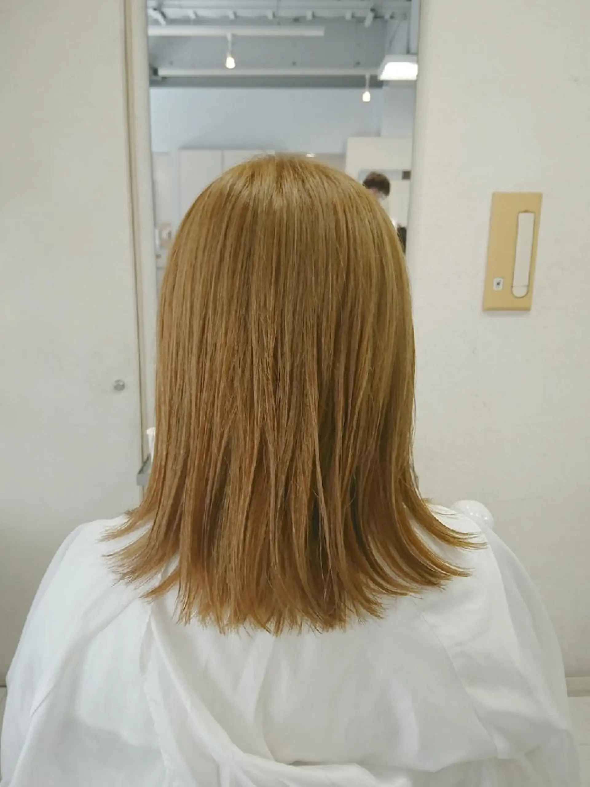 ミディアム カラー nagane sayakaのヘアスタイル