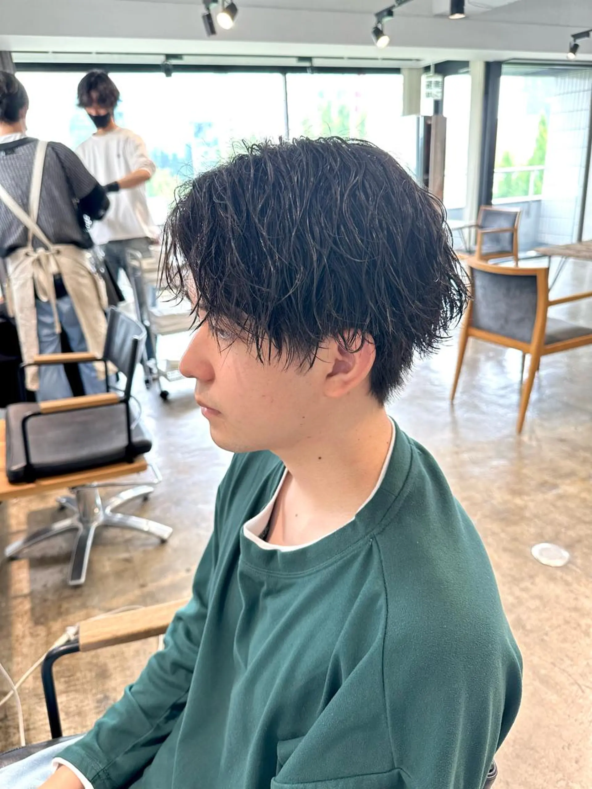 メンズ メンズパーマ メンズツイストパーマ 波巻きパーマ ツイストパーマ カット ヘアカラー パーマ トリートメント 骨格補正施術/メンズ 専門美容師/YUYAのヘアスタイル
