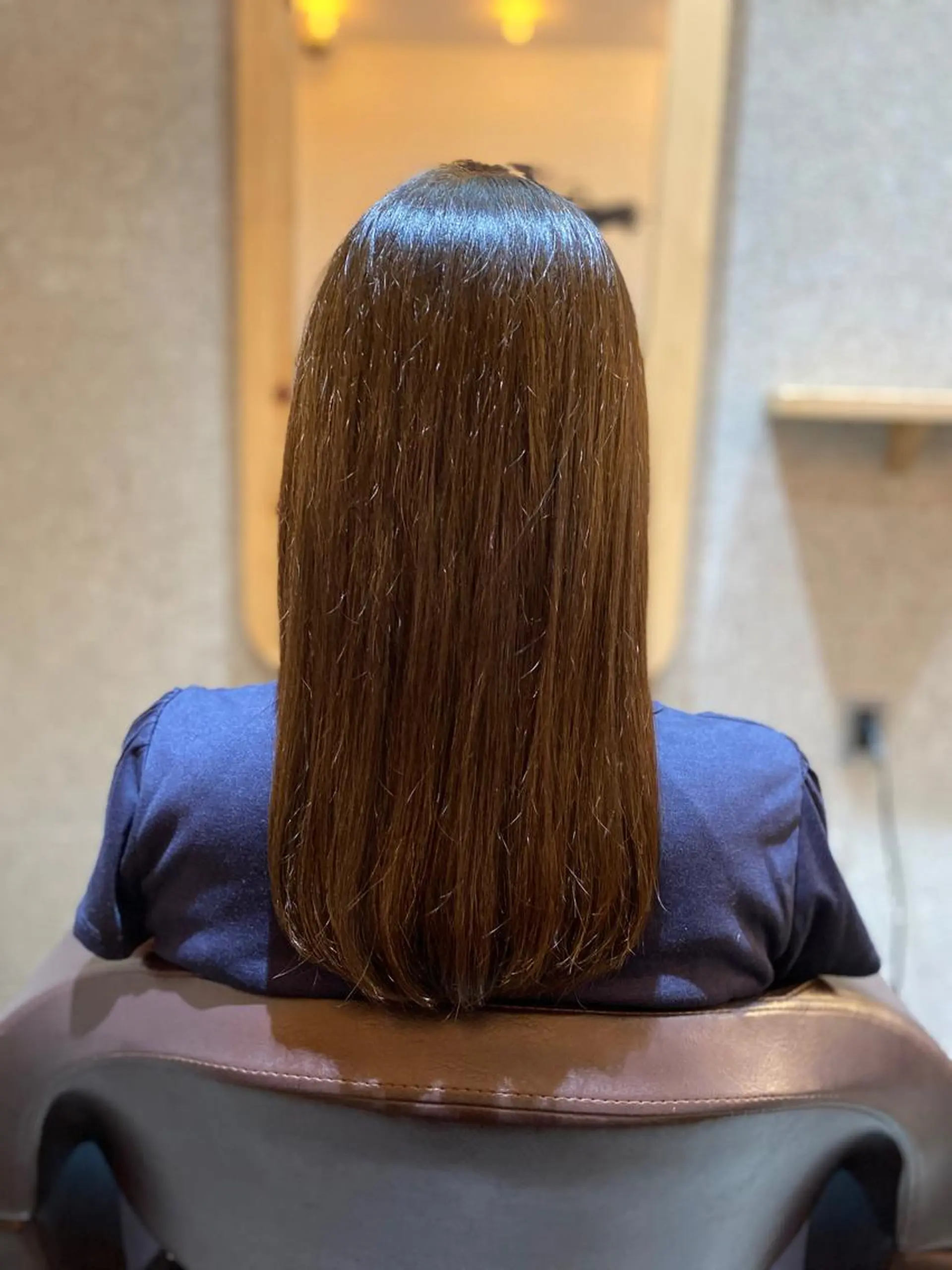 セミロング トリートメント カット ヘアカラー 縮毛矯正 grace所属・藤浪 佑太のヘアスタイル