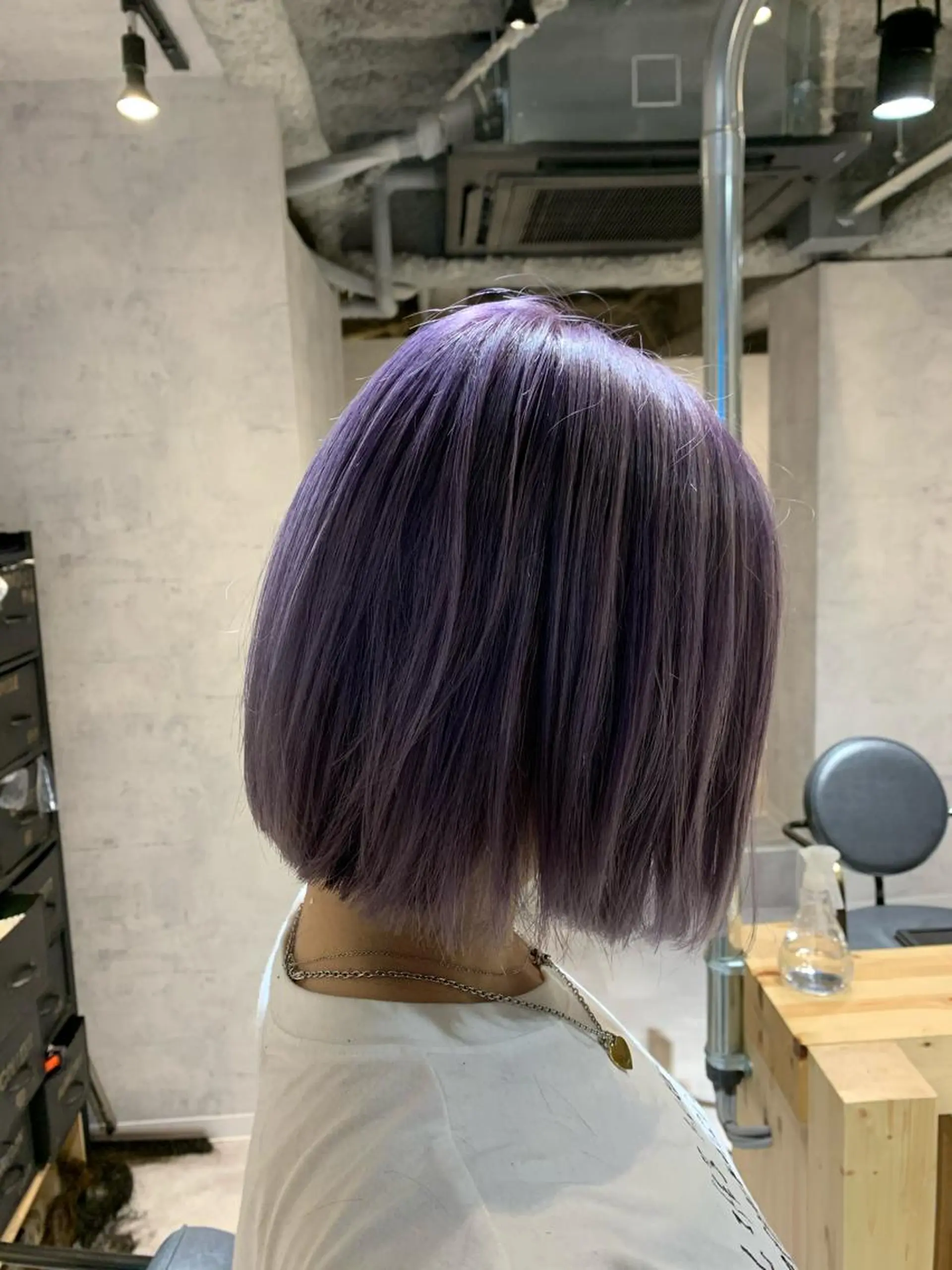 セミロング カラー ヘアアレンジ セミロングパーマ 透明感カラー ハイトーンカラー ボブ 外国人風カラー カット ヘアカラー トリートメント Sia中野新橋 『JUNYA』のヘアスタイル