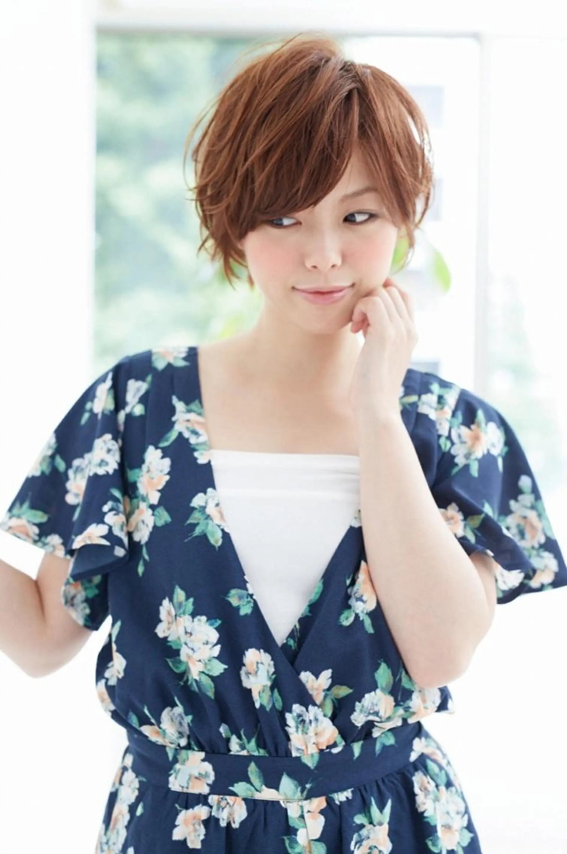 ショート カラー GO TODAY SHAiRE SALON キラリトギンザ店所属・🐱higajo🐱 比嘉門(ヒガジョウ)のヘアスタイル