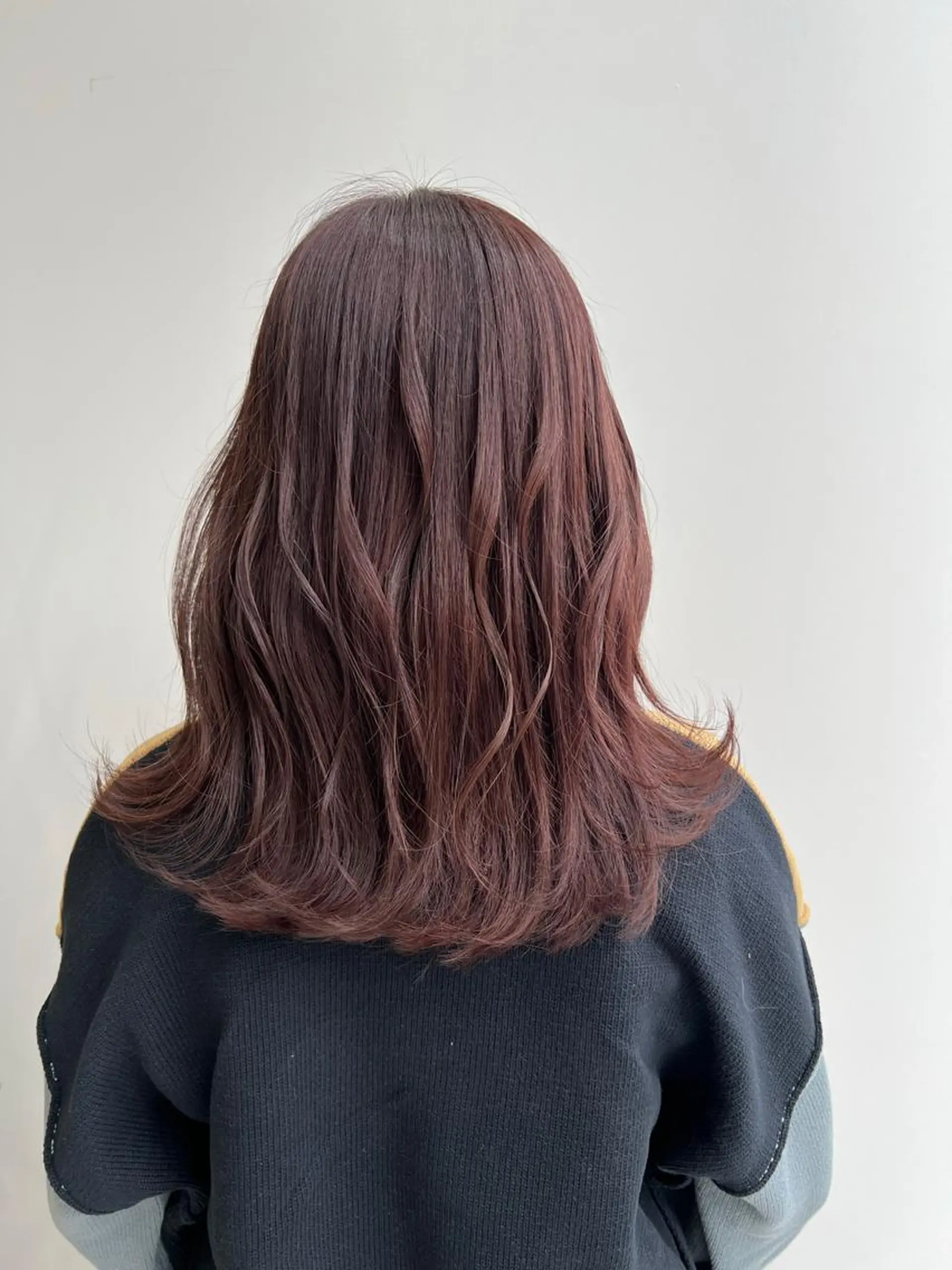 ミディアム カラー ヘアカラー トリートメント ✨艶髪✨ 吉田誠のヘアスタイル