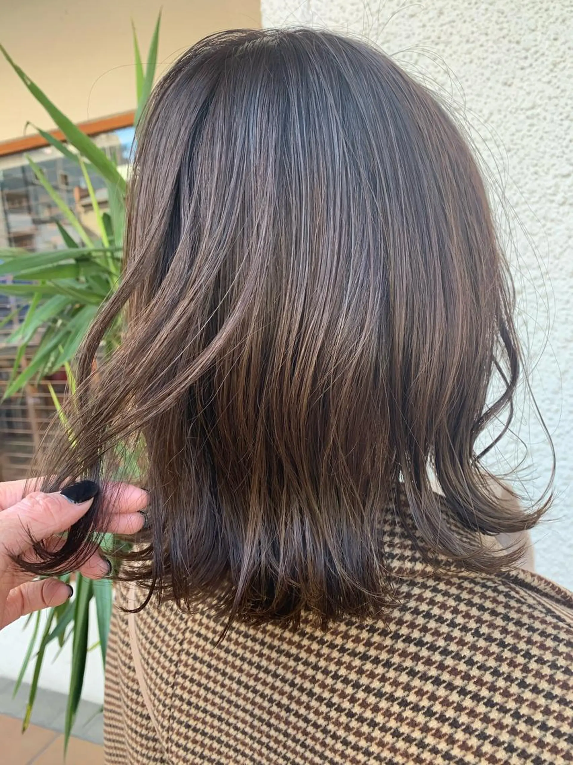 ミディアム カラー ヘアアレンジ 中津/柔らかカラー/ ナガオ　イズミのヘアスタイル