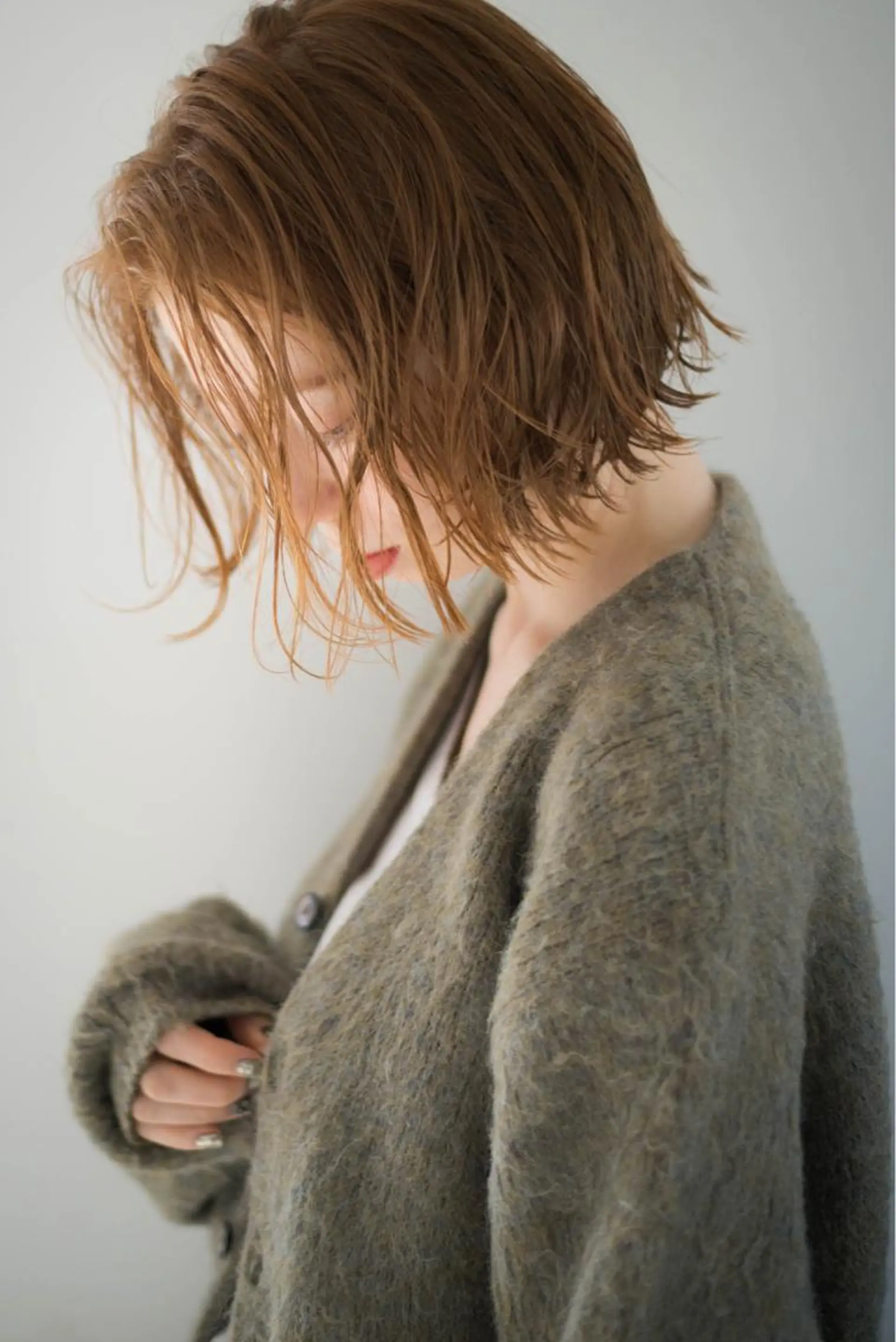 ミディアム カラー ボブ カット ヘアカラー GO TODAY シェアサロン 原宿本店所属・ボブ/レイヤー/ パーマ/淀川 純のヘアスタイル