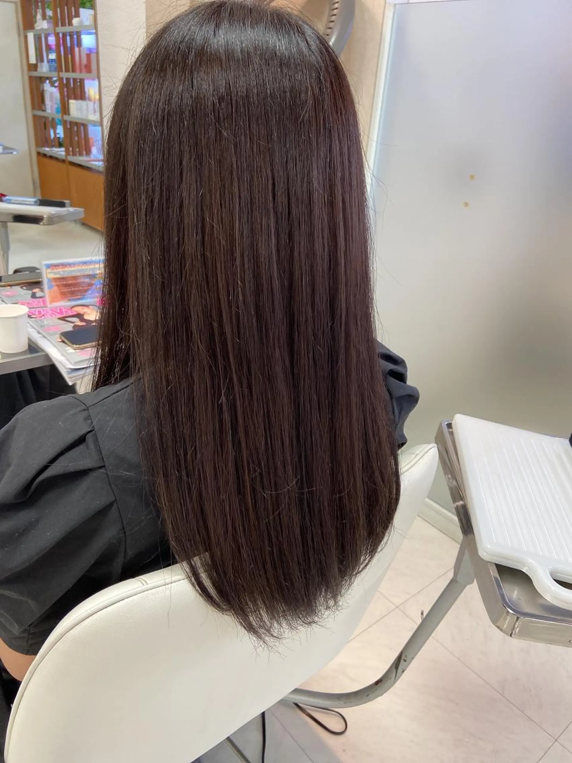 ロング カラー カット ヘアカラー トリートメント 菊地 美憂のヘアスタイル