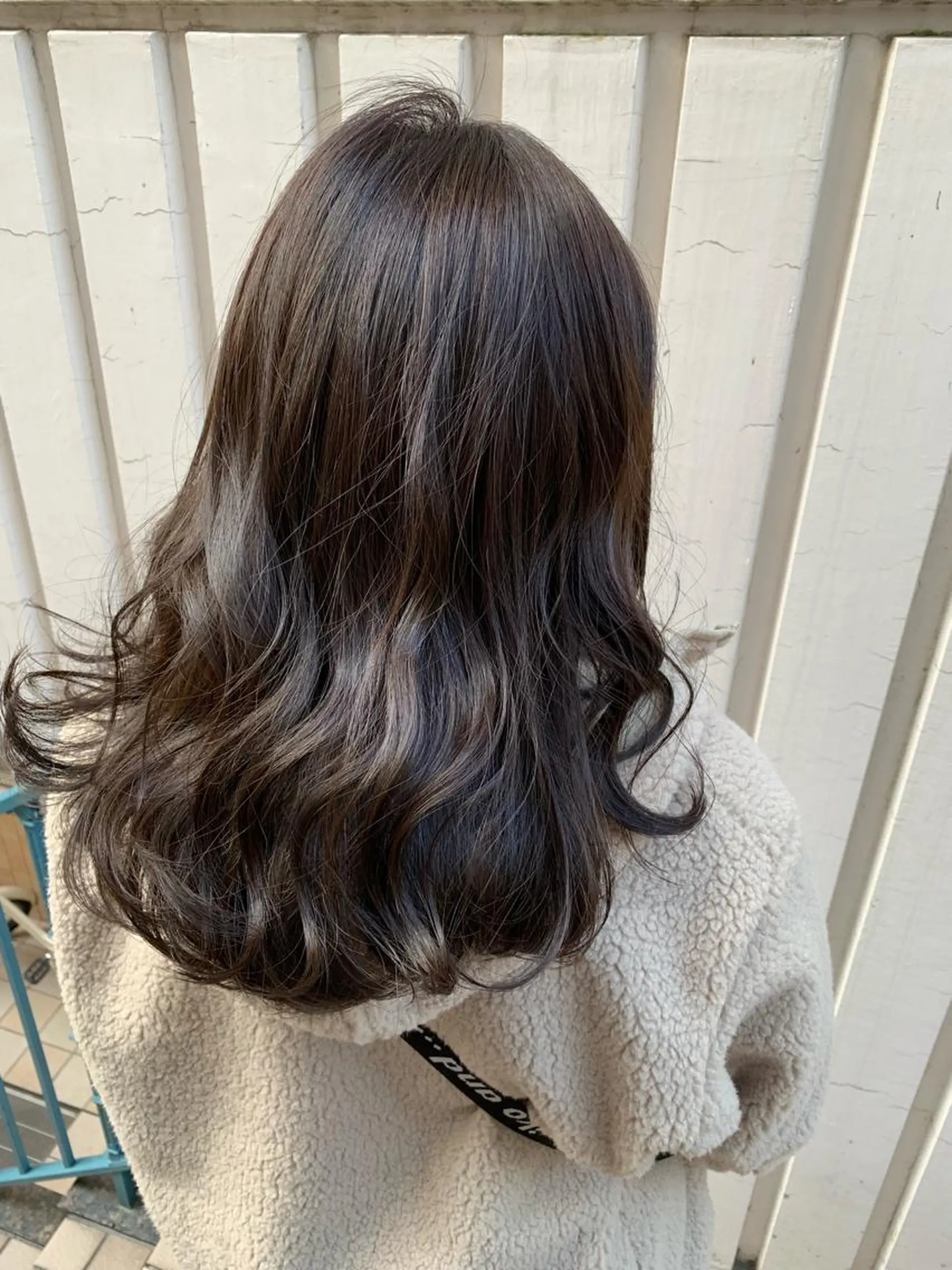 セミロング カラー ベージュカラー イルミナカラー 髪質改善＆韓国風 RINAのヘアスタイル