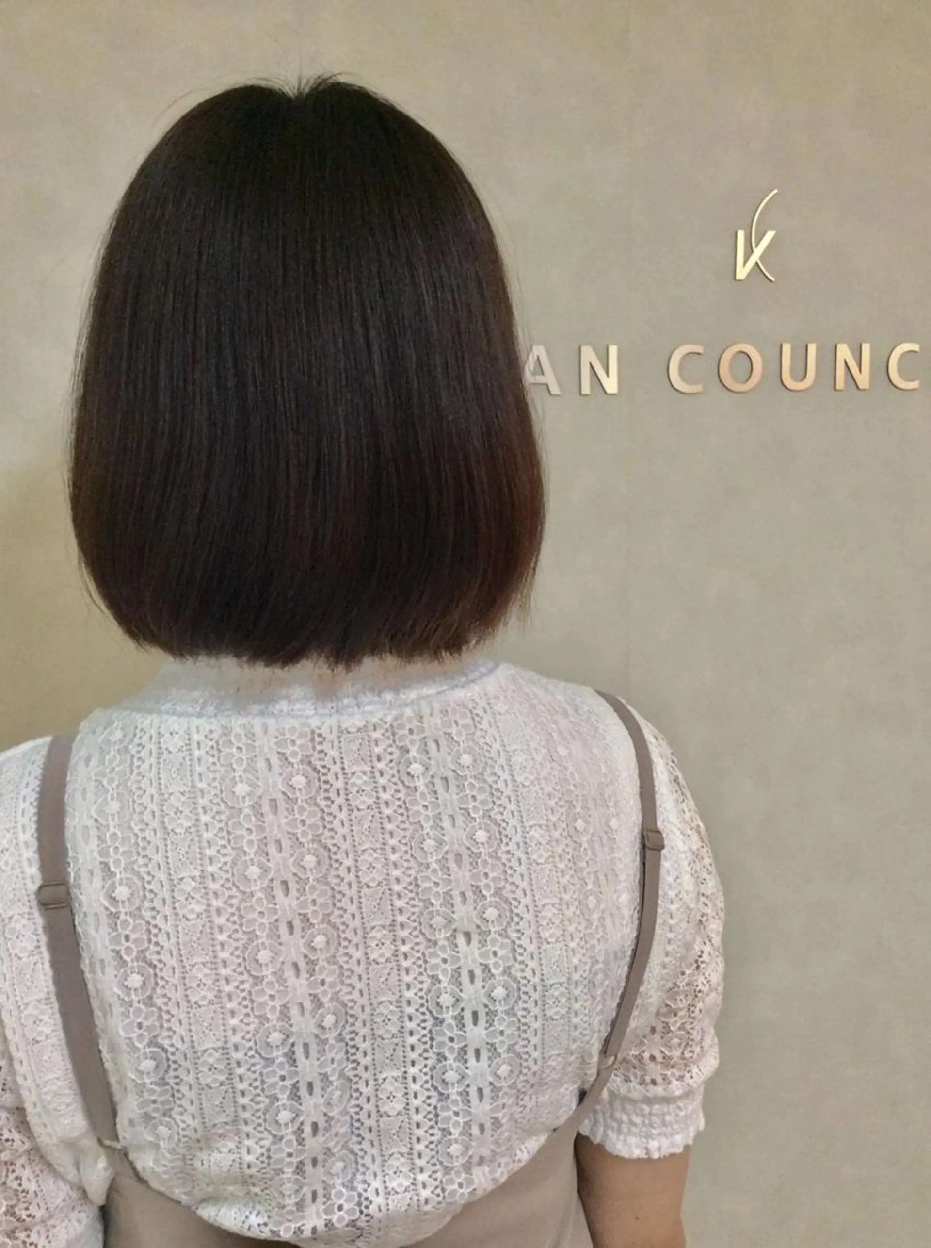 ミディアム 吉田 恒のヘアスタイル