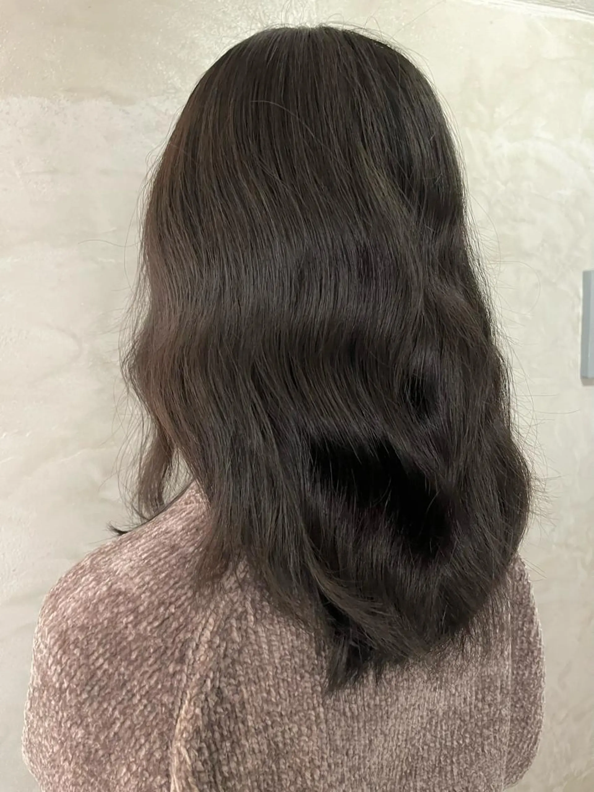 ミディアム カラー ベージュカラー ヘアカラー FUJINO RYOのヘアスタイル