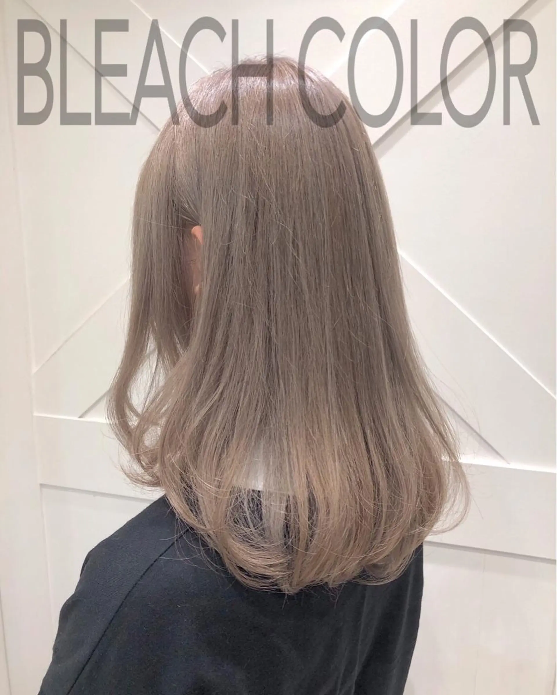 ミディアム カラー 月100人以上 髪質改善施術｜谷口のヘアスタイル