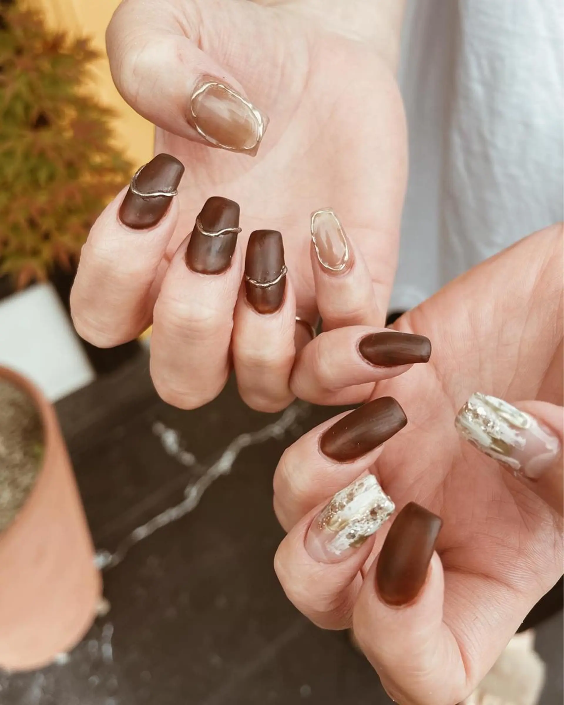 ネイル アートネイル メンズネイル ニュアンスネイル オフィスネイル ワンカラーネイル ハンドネイル フットネイル leaaloha　byBROWN HAIR所属・レアアロハ宇都宮 /ネイル.メンズ脱毛のネイルデザイン