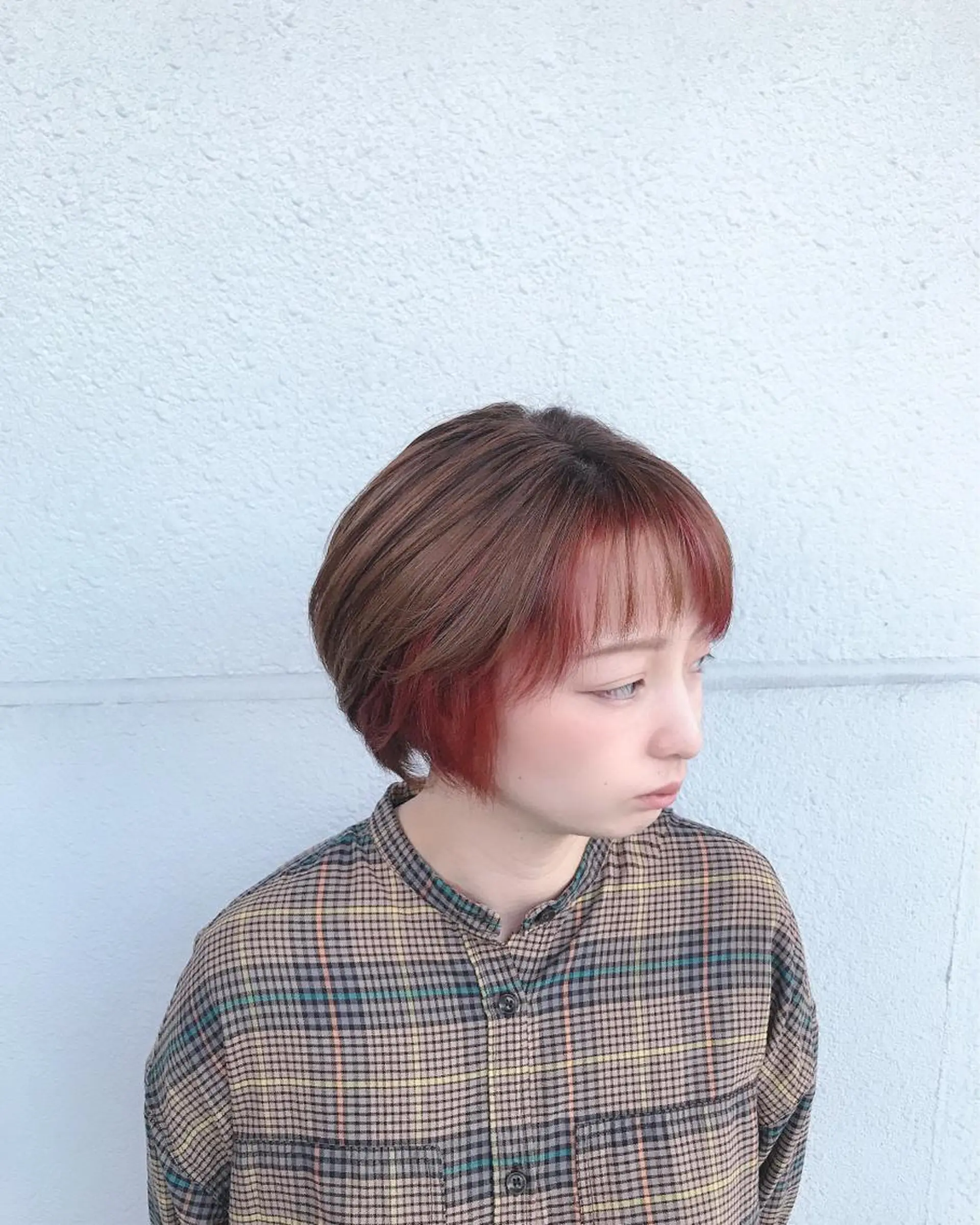ショート カラー ヘアカラー SOL _Nakamuraのヘアスタイル