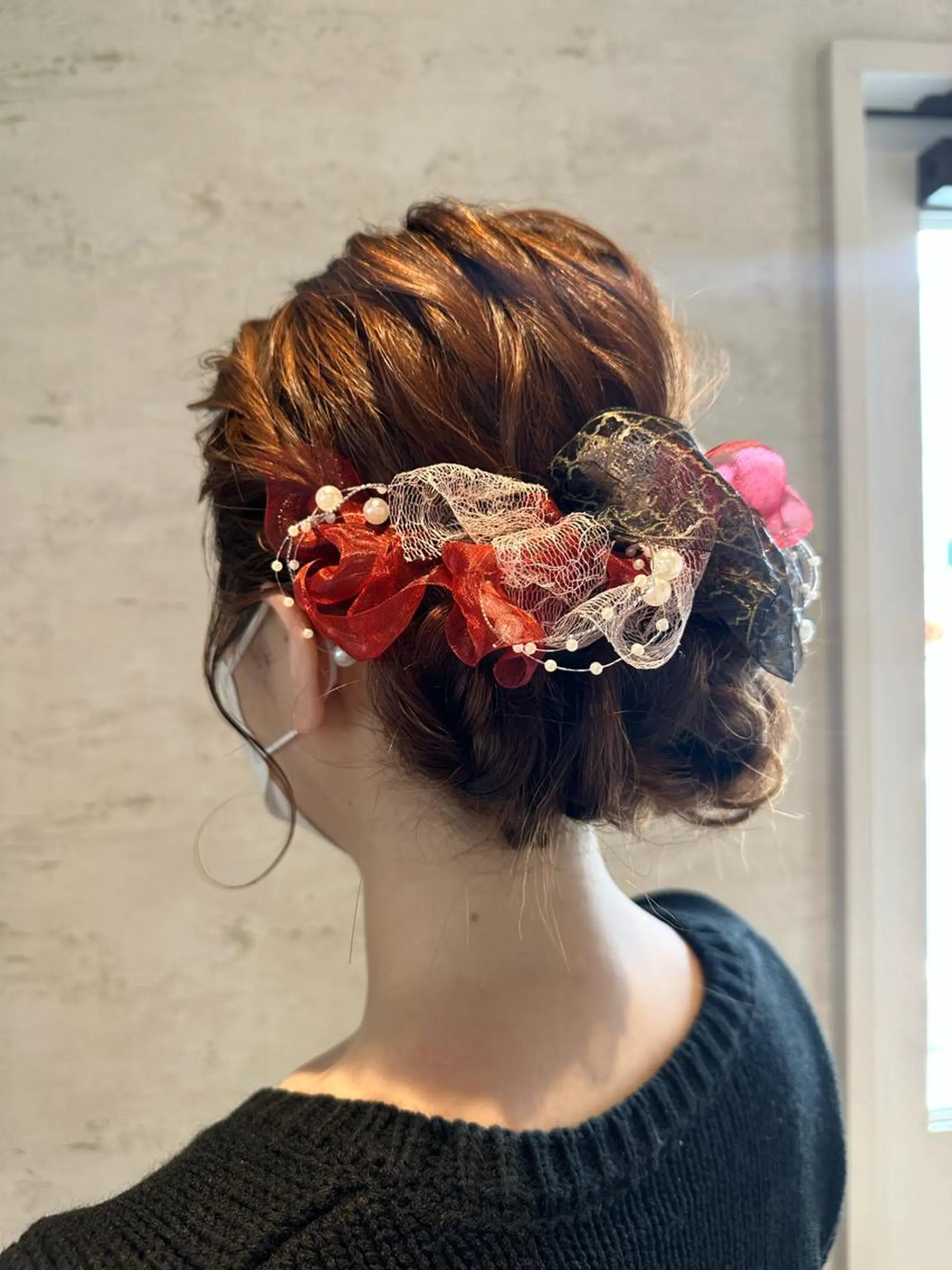 ロング ヘアアレンジ ヘアセット 女性に人気♪ はやしほのかのヘアスタイル