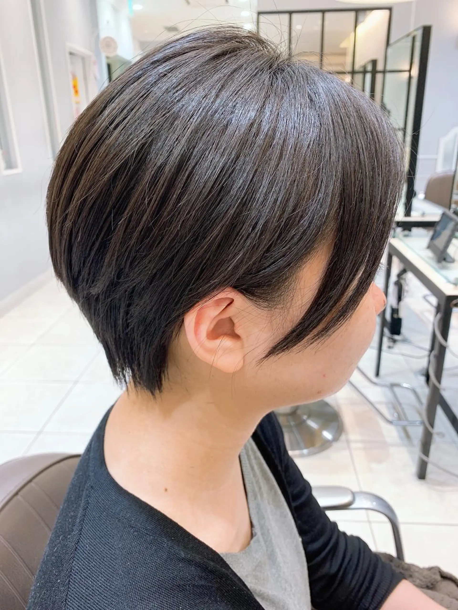 ショート ショートヘア 🦖鶴岡香純🦖 産休中のヘアスタイル