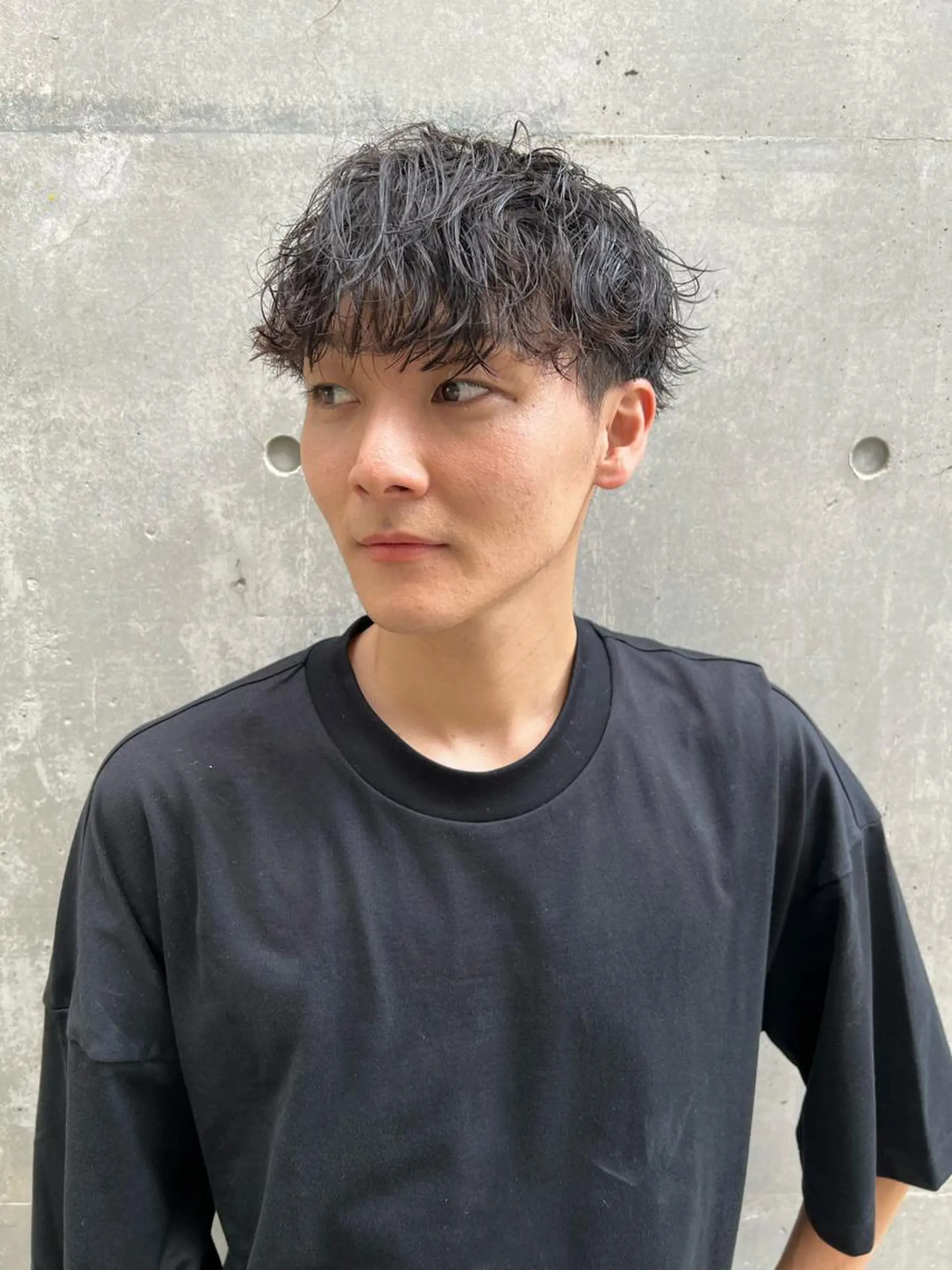 ミディアム ミディアムパーマ GRACE 並河佳祐のヘアスタイル