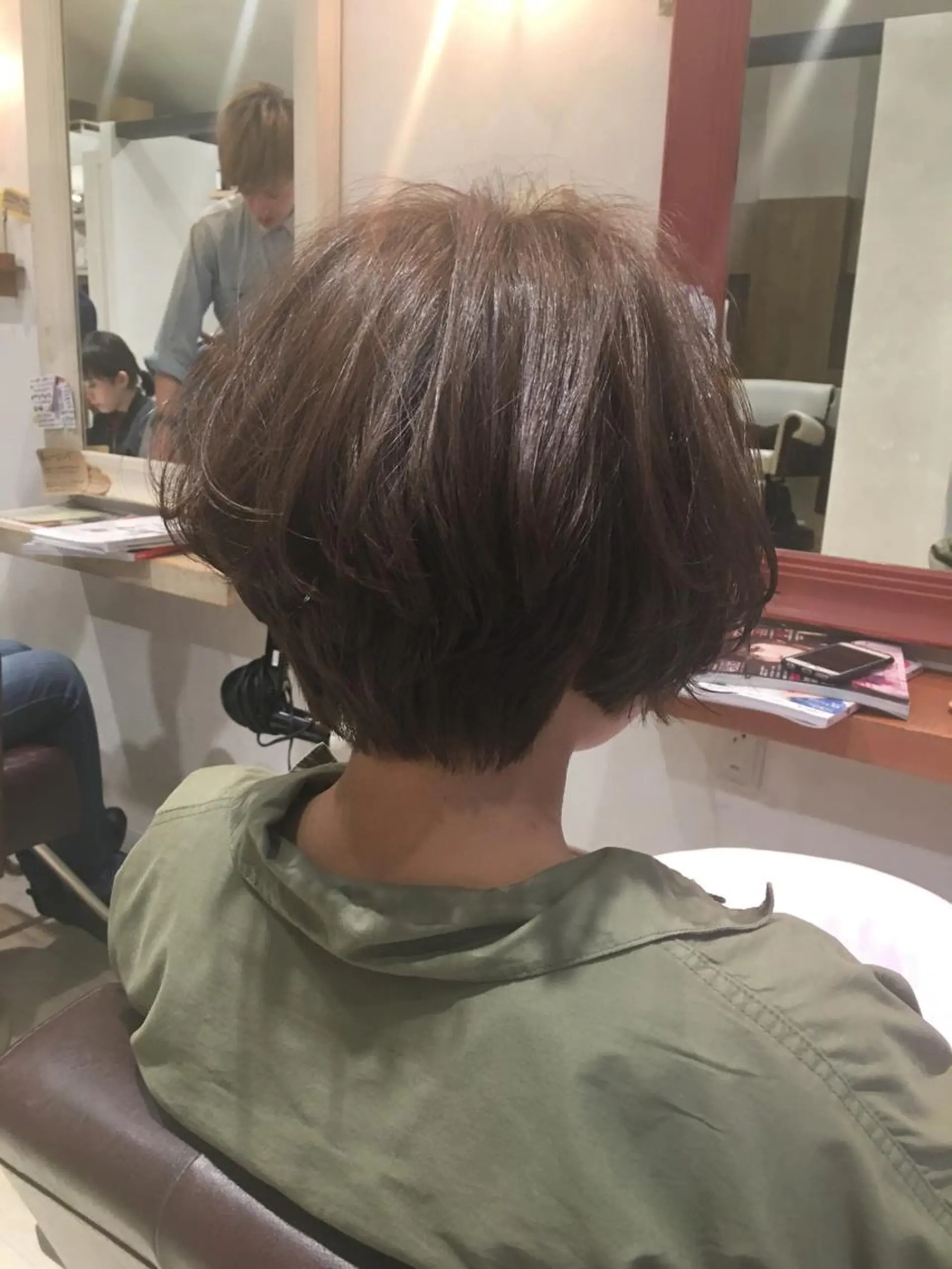 ショート カラー nakahara madokaのヘアスタイル