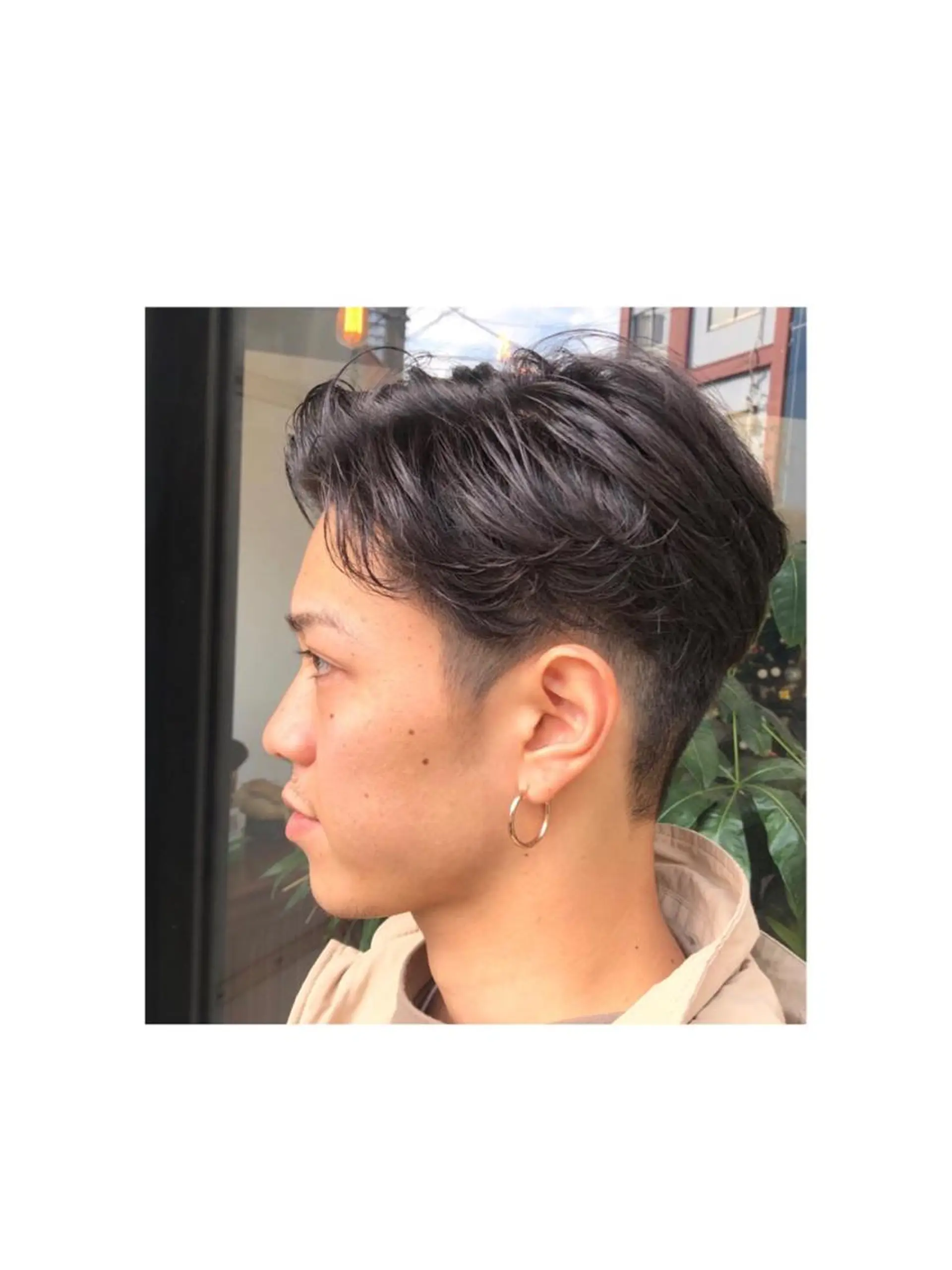 パーマ メンズ カット パーマ あらい なつみのヘアスタイル