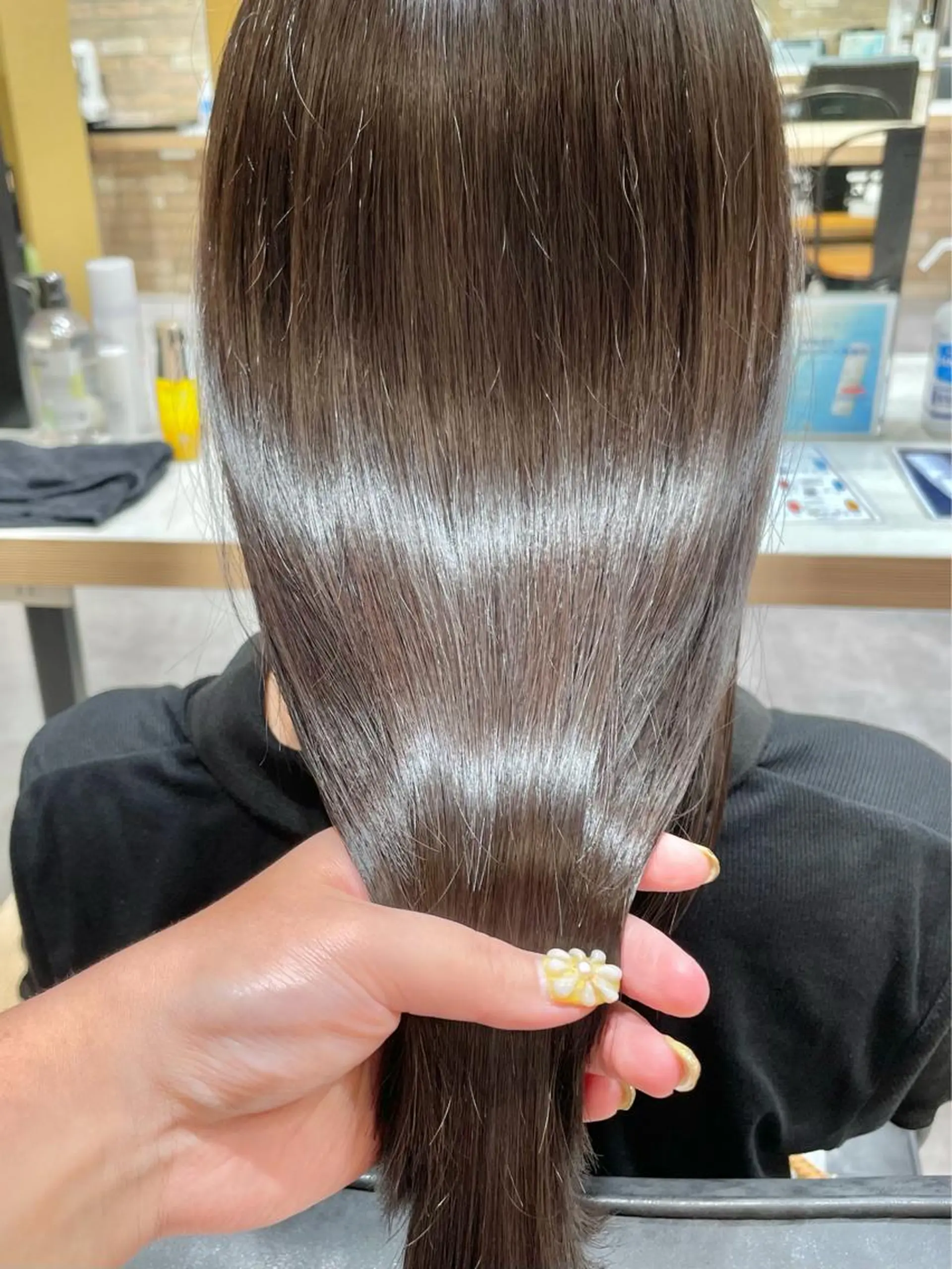 セミロング カラー マツエク・マツパ 髪質改善 トリートメント 韓国マツエク/まつパ 🎀misaki🎀のマツエク・マツパデザイン