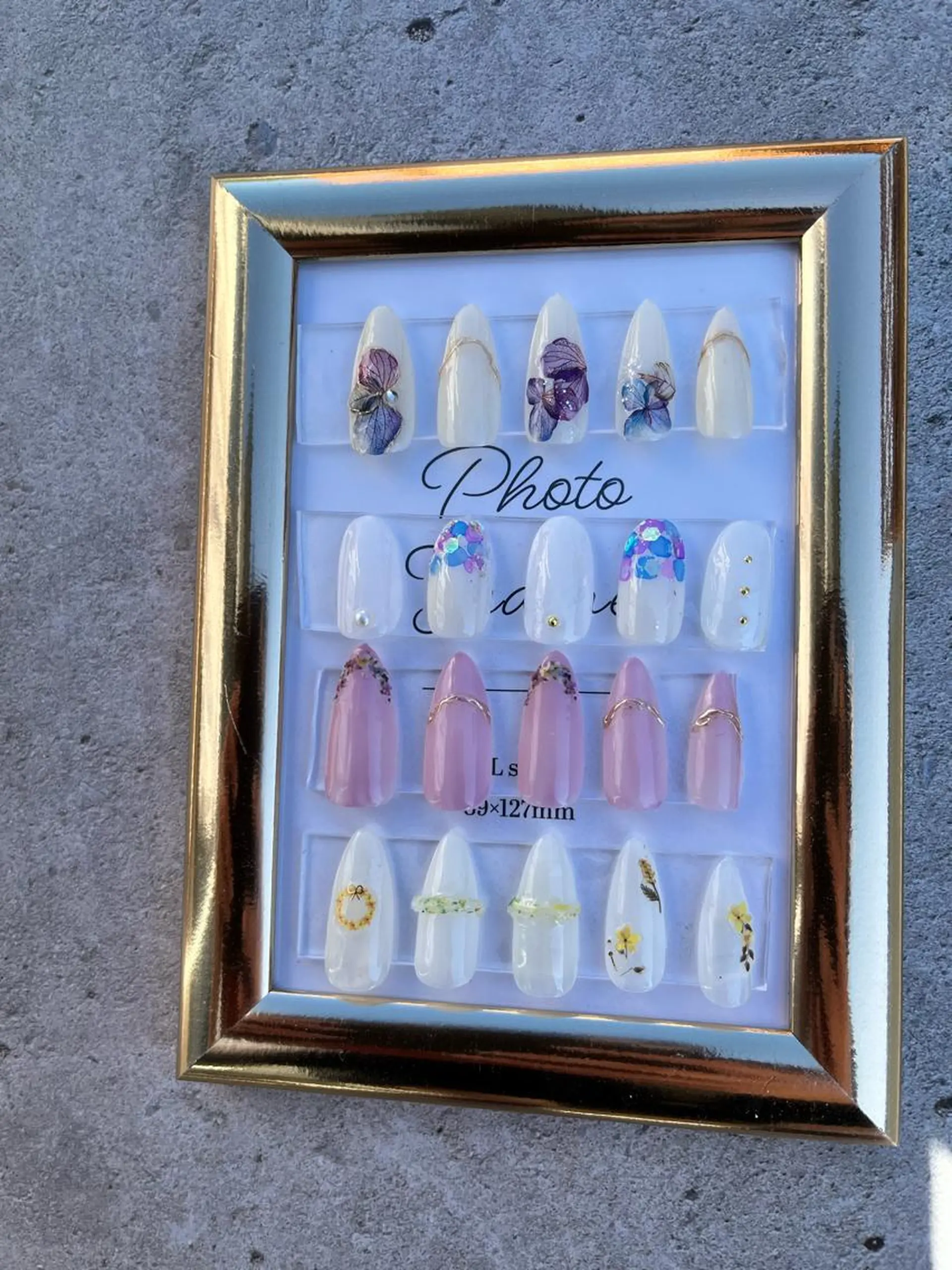 ネイル ハンドネイル ビューティーサロン プチフルールのネイルデザイン