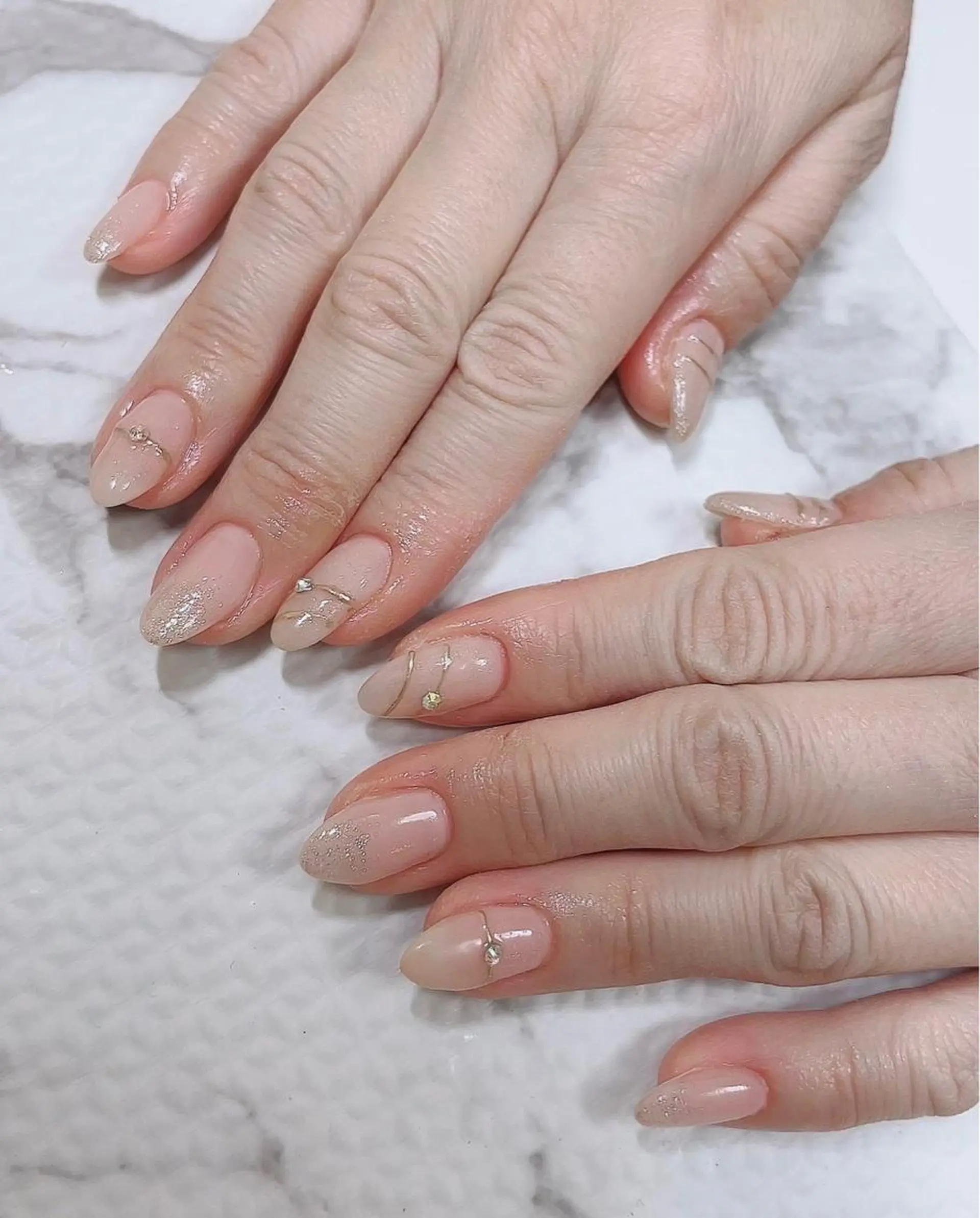 ネイル アニマル柄 べっ甲ネイル フットネイル グリーン オフィスネイル Lily Roseスタッフ一同のマツエク・マツパデザイン