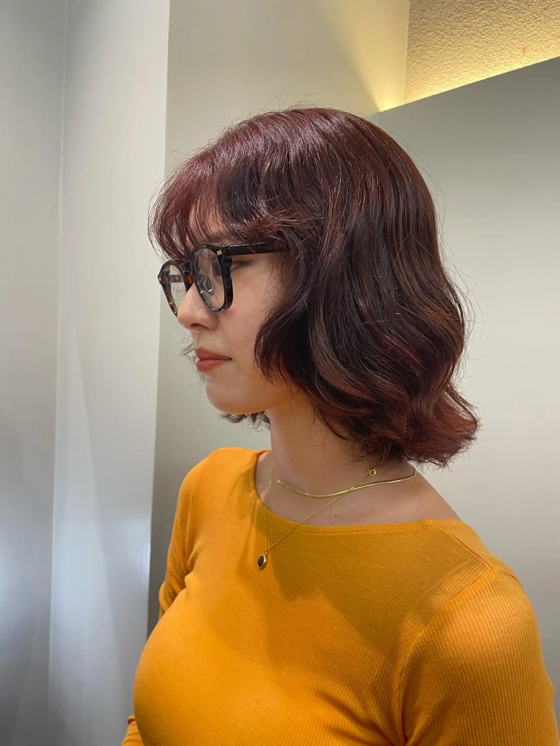 ショート カット ヘアカラー トリートメント DEE okumuraのヘアスタイル