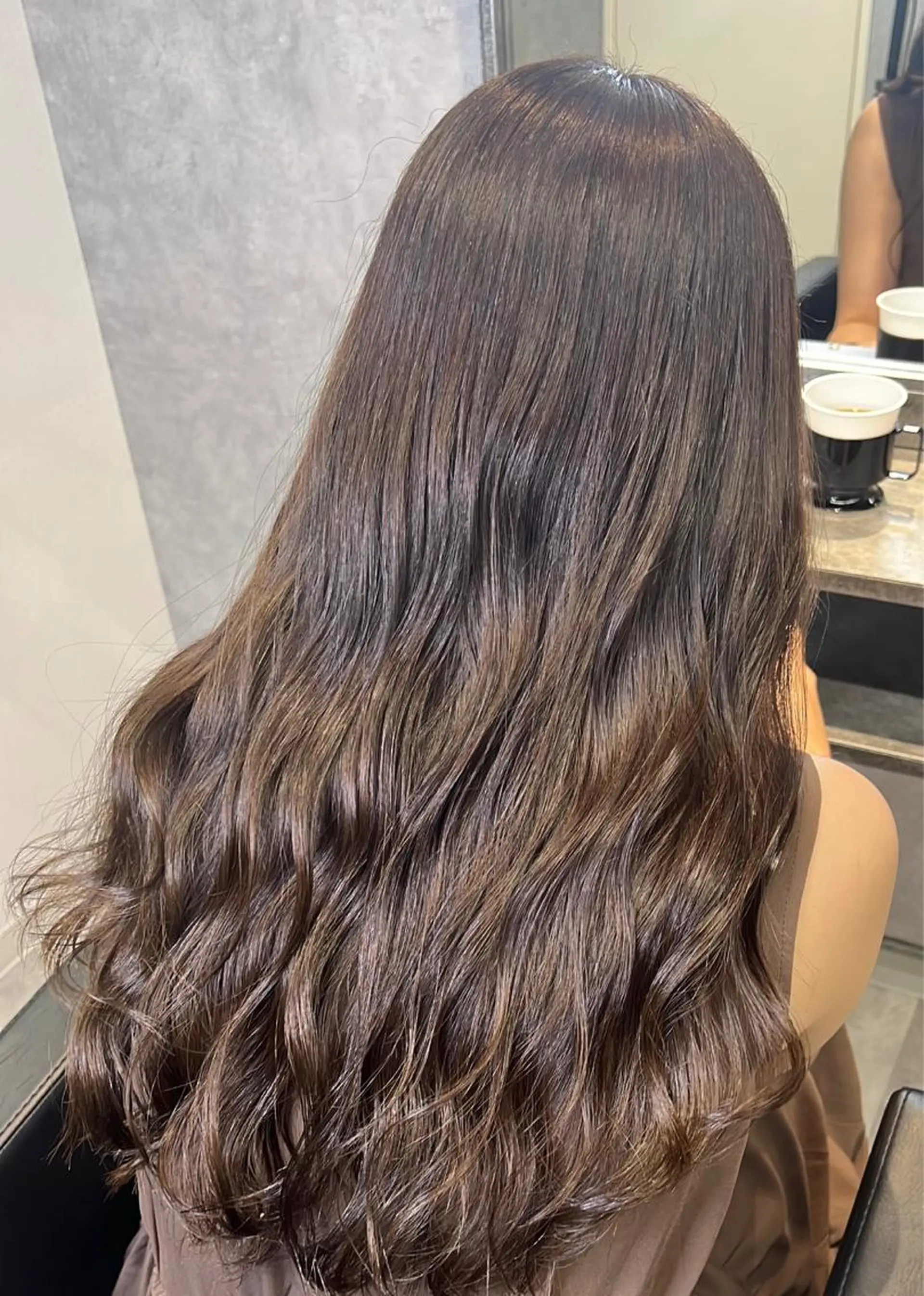 ロング カラー mimiiy梅田 中崎町ハイトーンのヘアスタイル