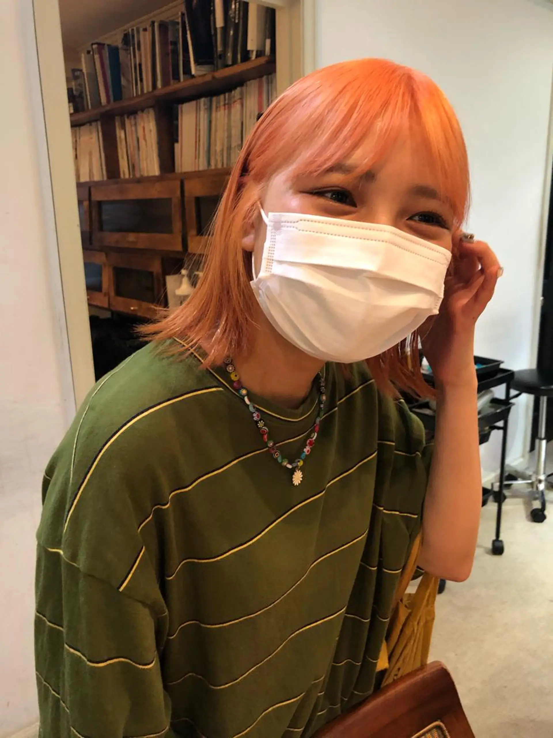 ミディアム カラー NOUN所属・eri kinjoのヘアスタイル