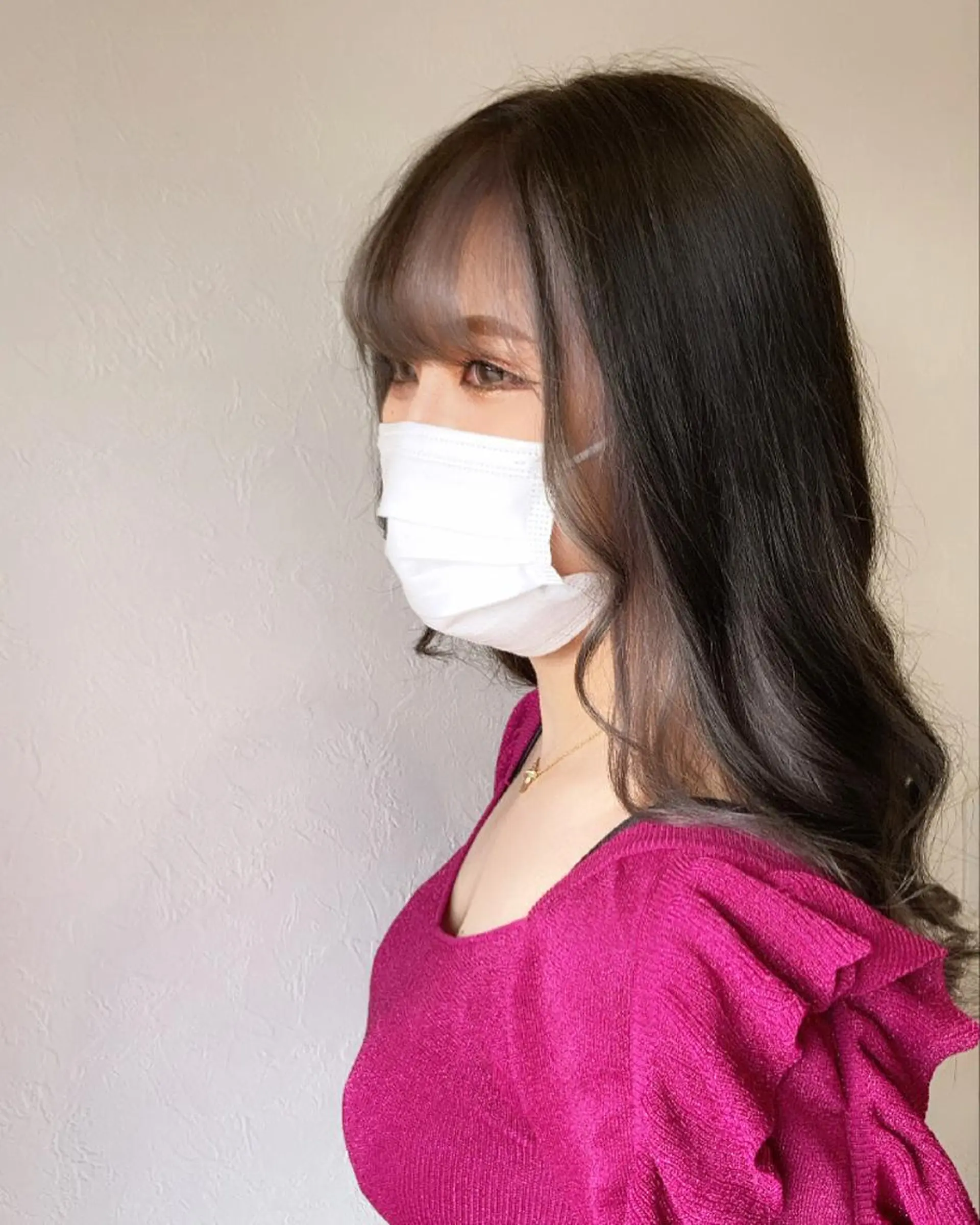 ロング カラー マテリアル 中央駅店のヘアスタイル