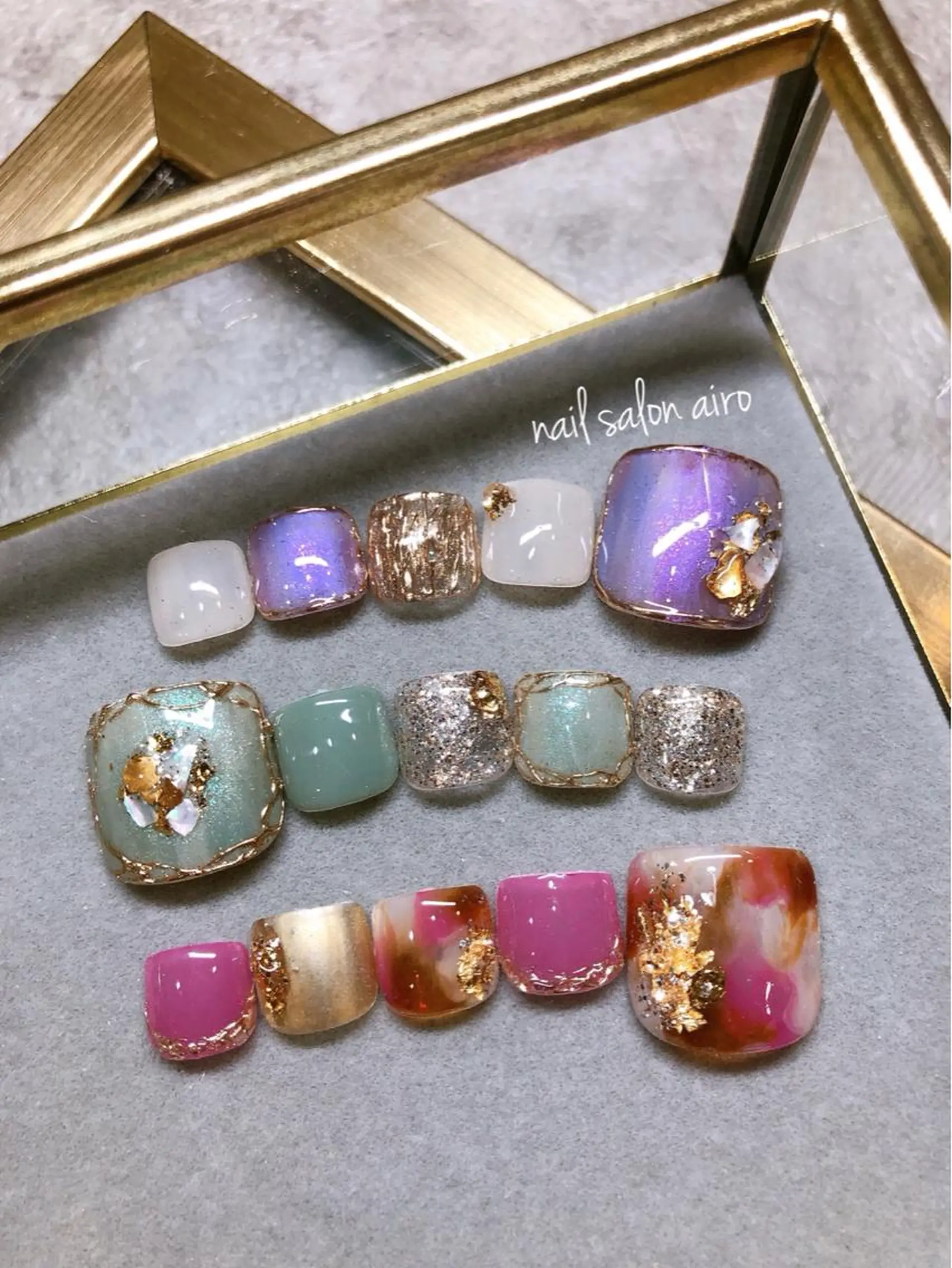 ネイル フットネイル nail salon airo所属・nail salon airoのネイルデザイン