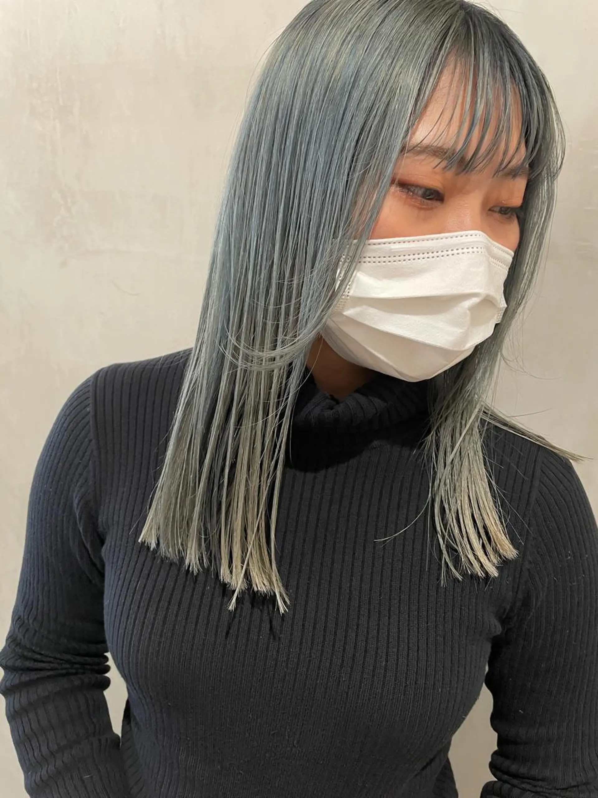 セミロング カラー カット ヘアカラー トリートメント 優作 〜圧倒的信頼〜のヘアスタイル