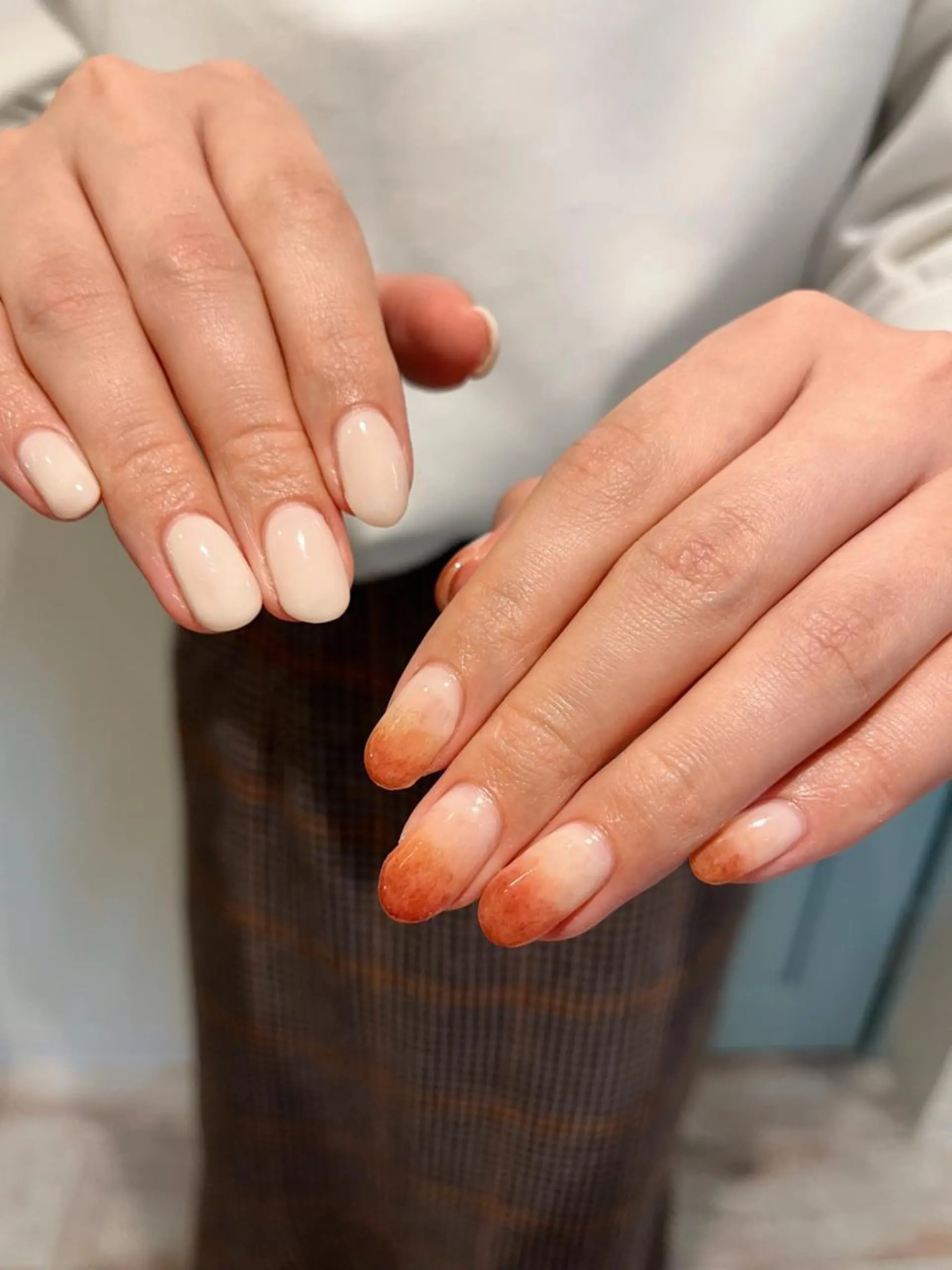 ネイル ハンドネイル une／YUKINA 🫧大人nuanceのネイルデザイン