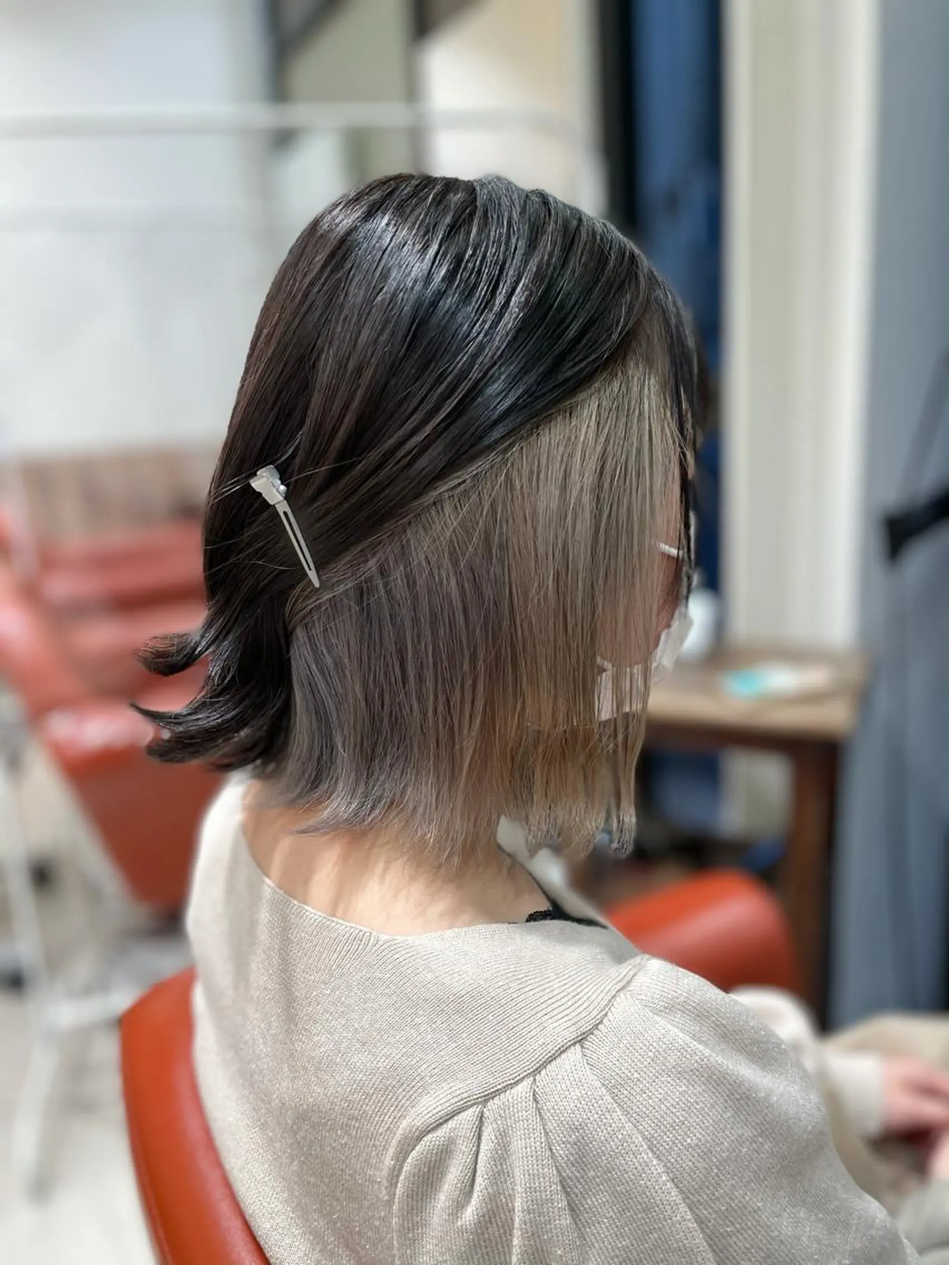 ミディアム カラー 井上 武輝のヘアスタイル