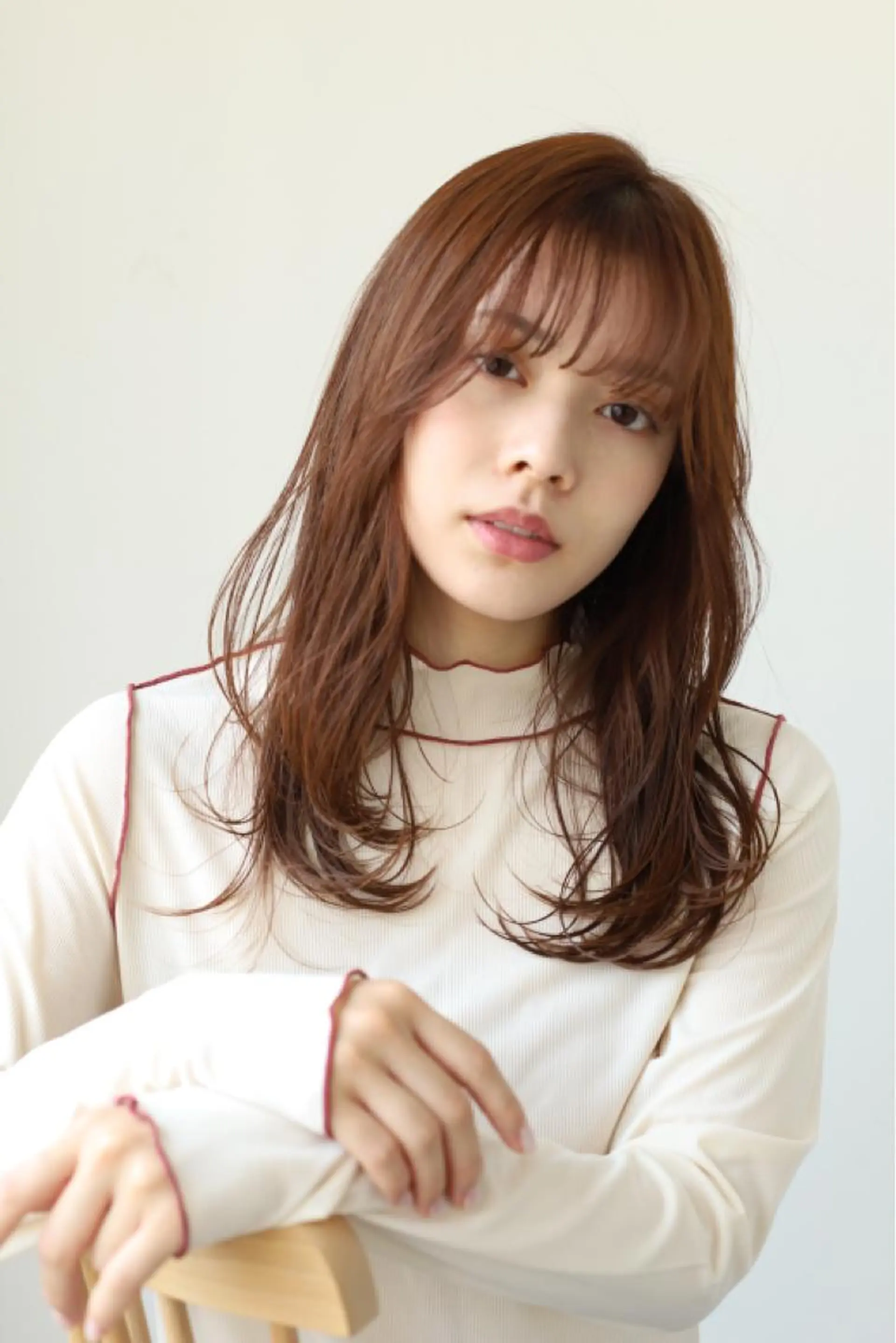 ロング レイヤーカット エクリ麻布十番店所属・髪質改善/ 縮毛矯正/相原聡のヘアスタイル