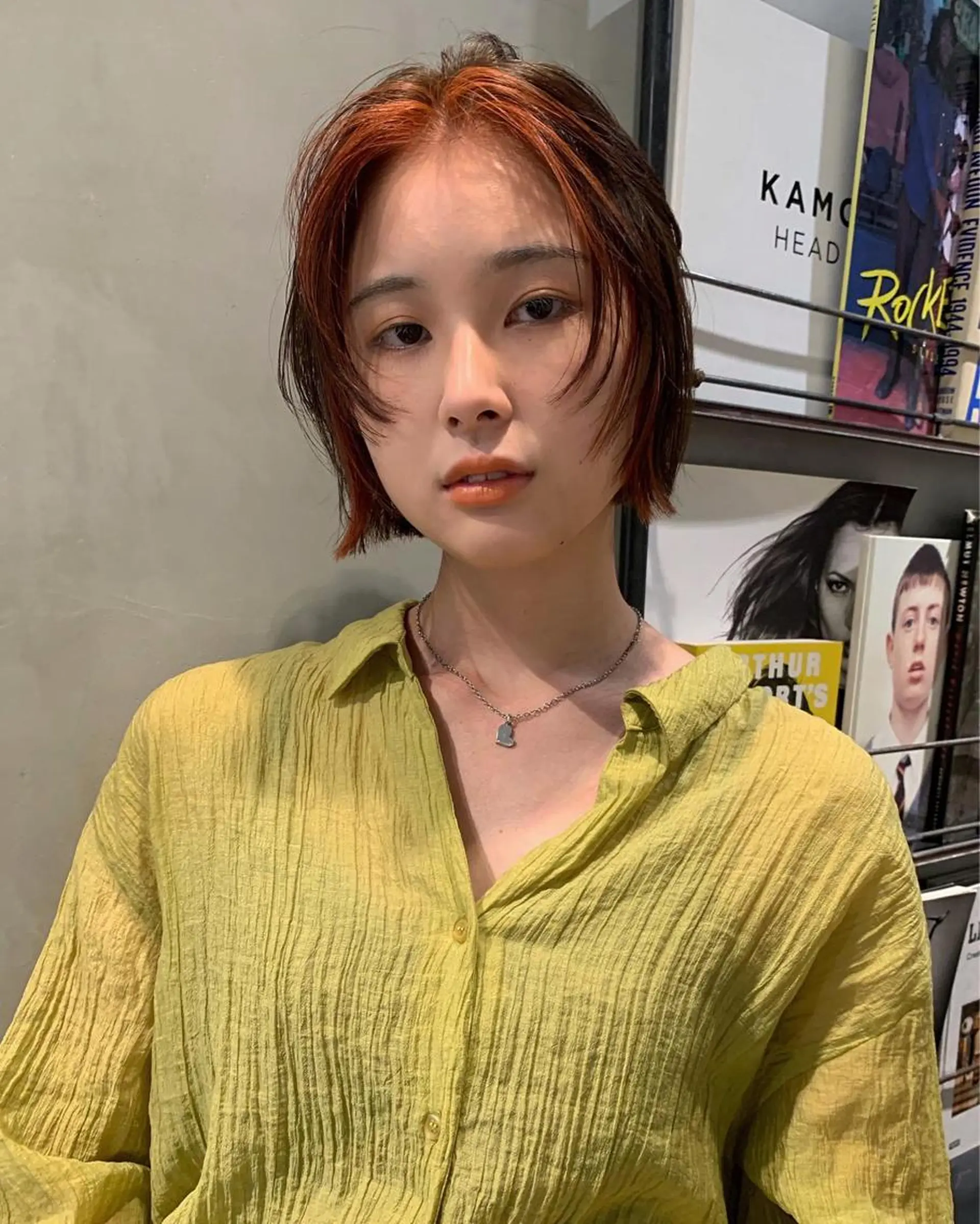 ショート カラー ヘアカラー トリートメント アンニュイヘア🪽 ayumiのヘアスタイル