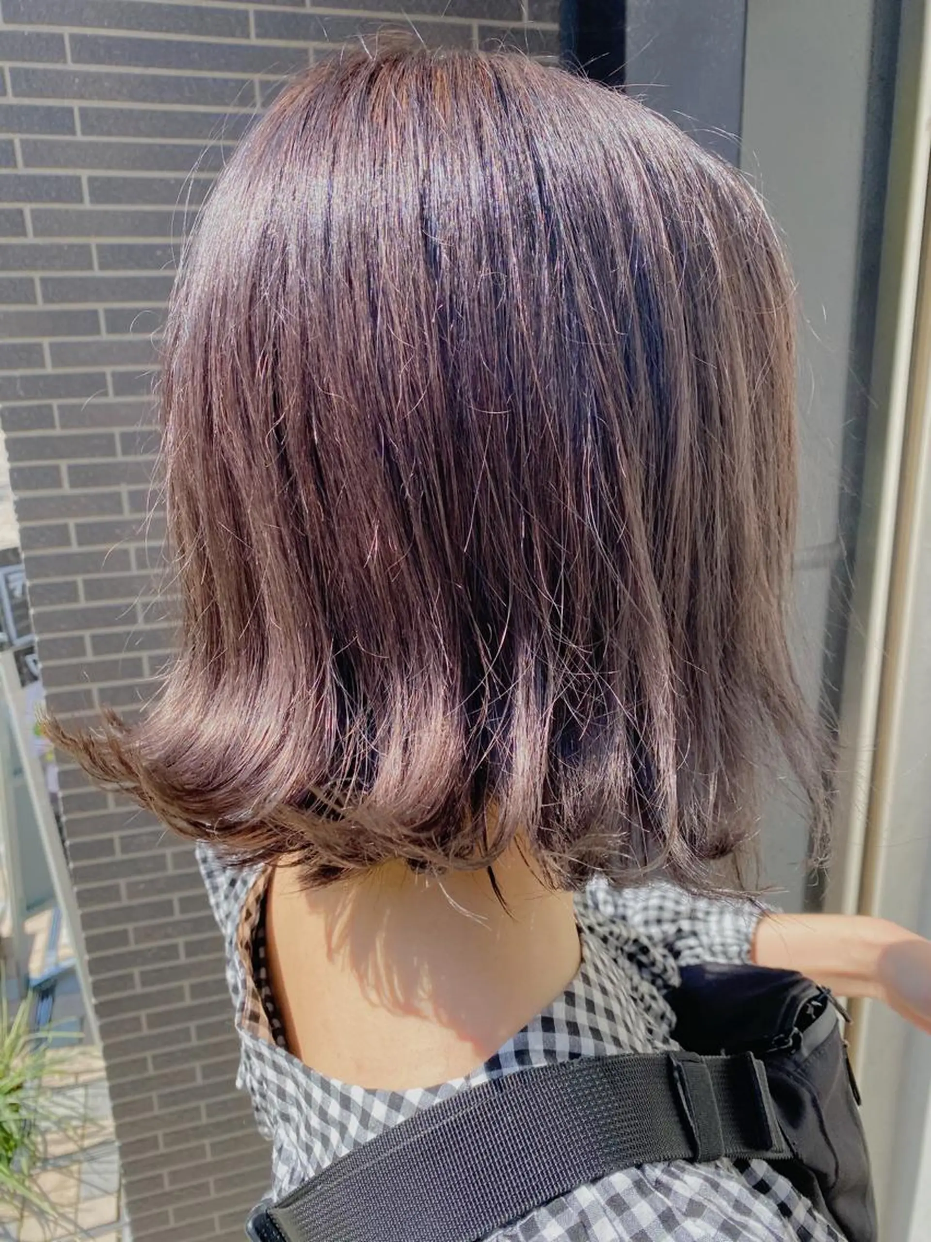 ショート カラー パーマ ヘアアレンジ 🍀髪質改善 ケアカラーrootsのヘアスタイル