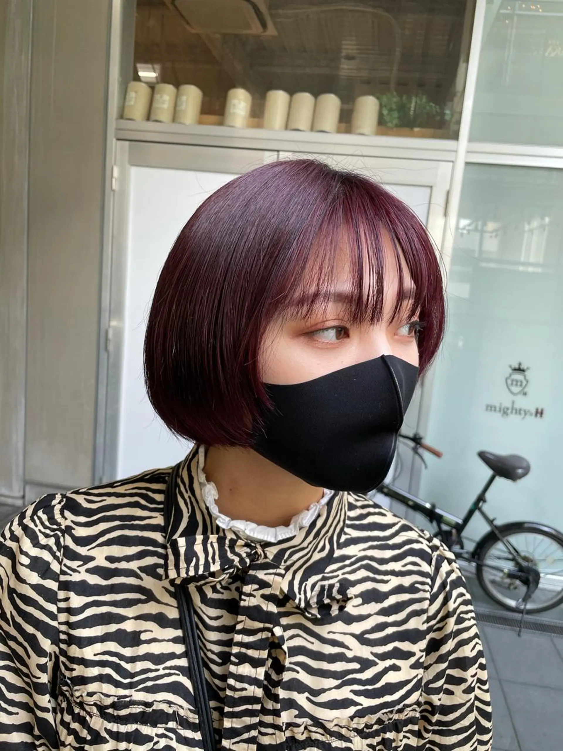 ショート 栄　mighty by H所属・不破一輝/栄/矢場町 ボブ/レイヤー/艶髪のヘアスタイル
