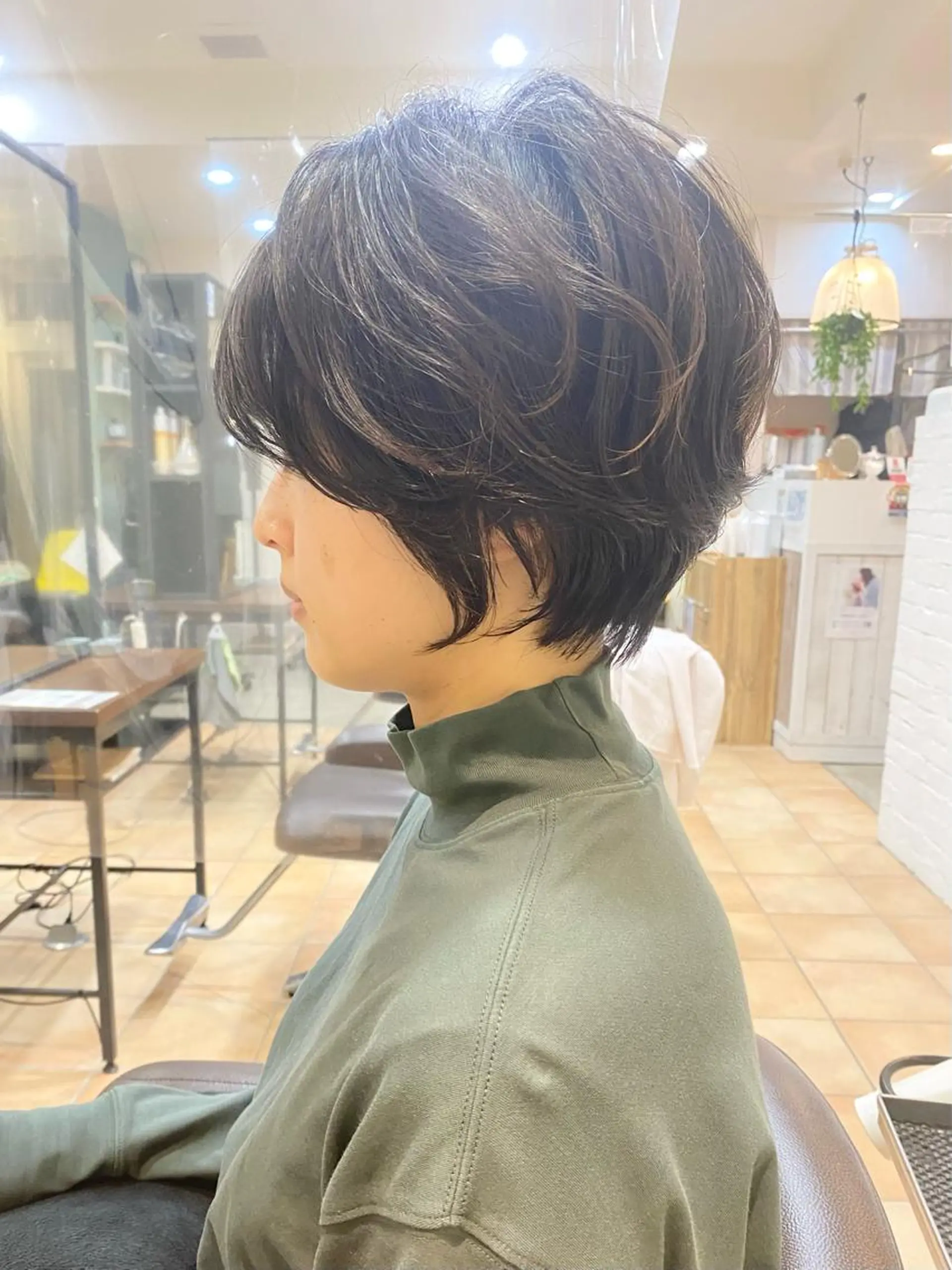 ショート パーマ ニュアンスパーマ ショートカット パーマ石井のヘアスタイル