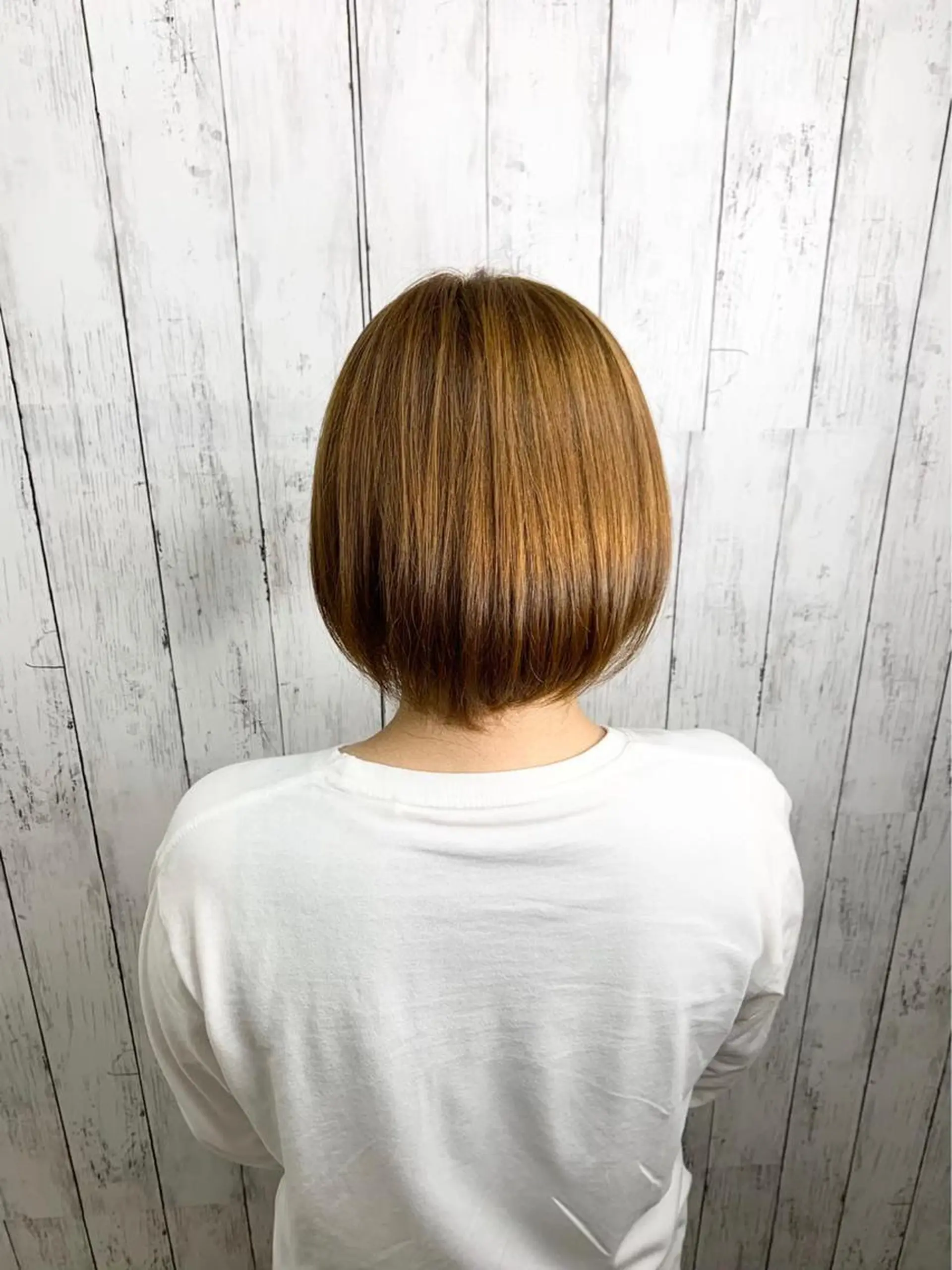 ショート カット 縮毛矯正 （ayame） minoruのヘアスタイル