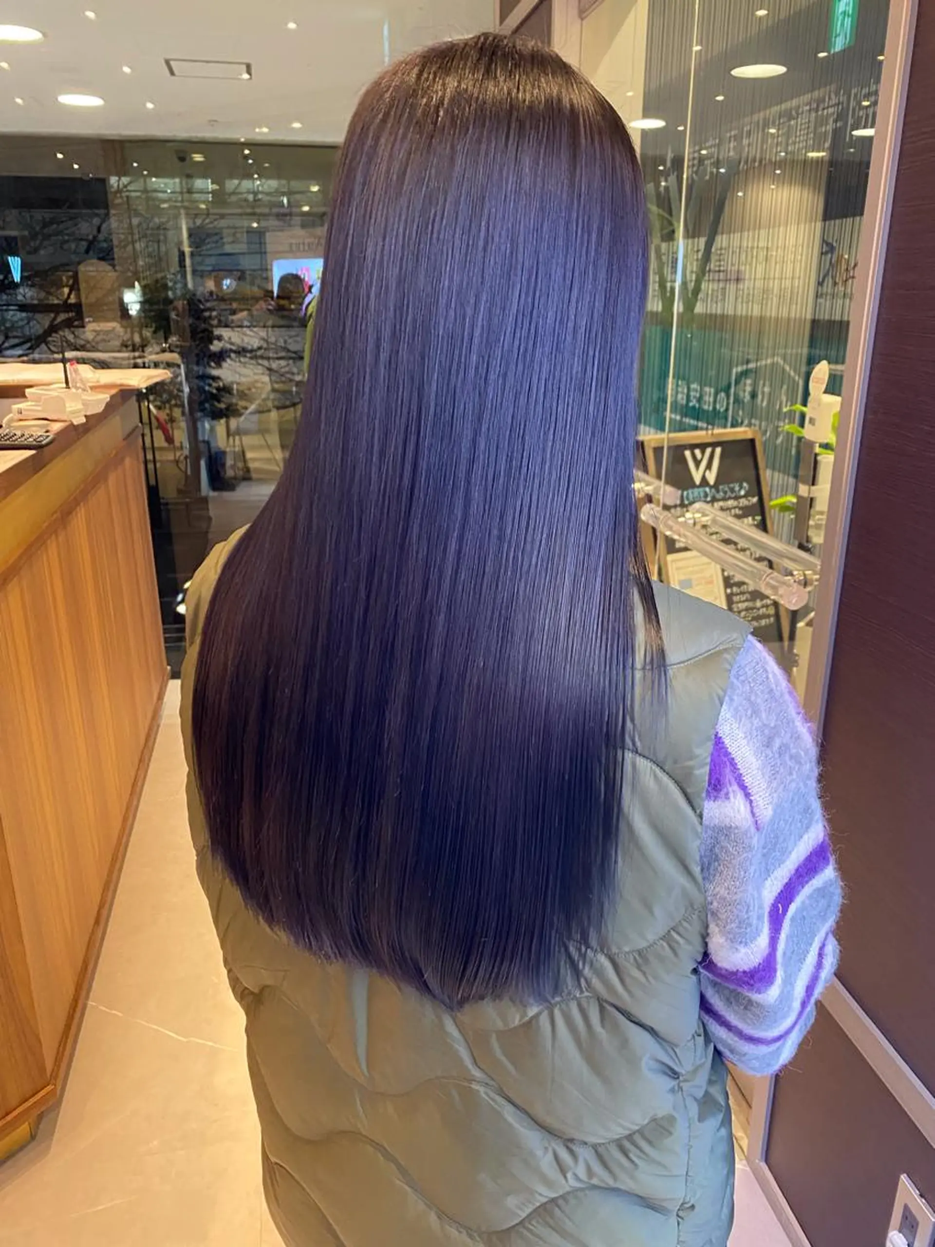 ロング カラー Gain池下 レディースのヘアスタイル