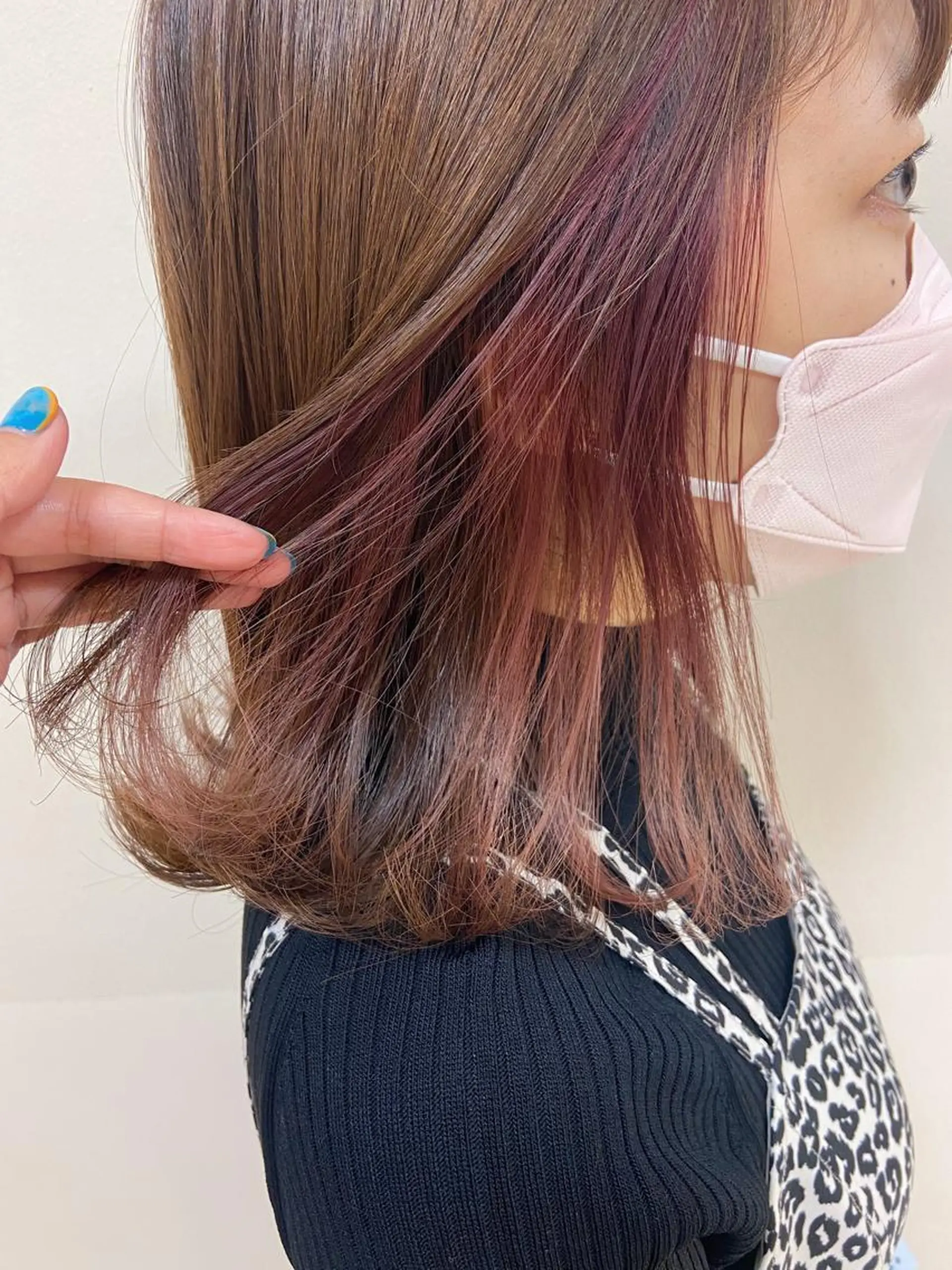 セミロング カラー 【カラーリスト】 Likka.のヘアスタイル