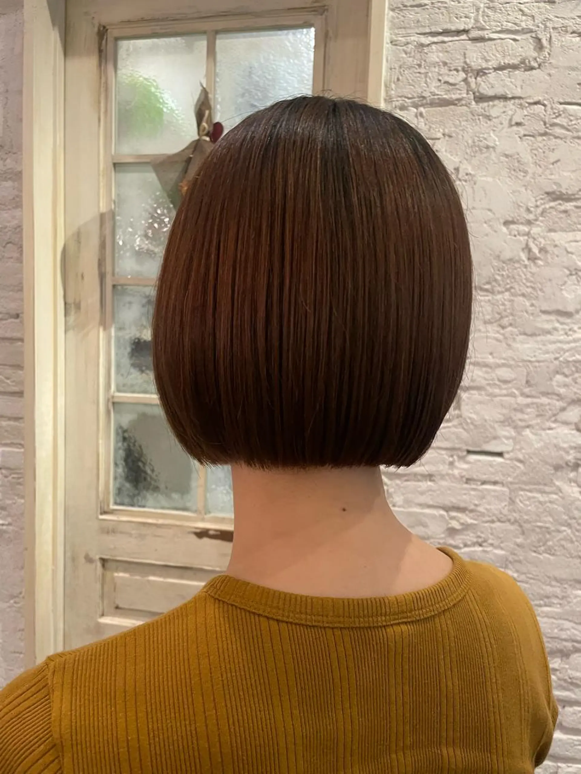 ショート カラー 大久保 詩月のヘアスタイル