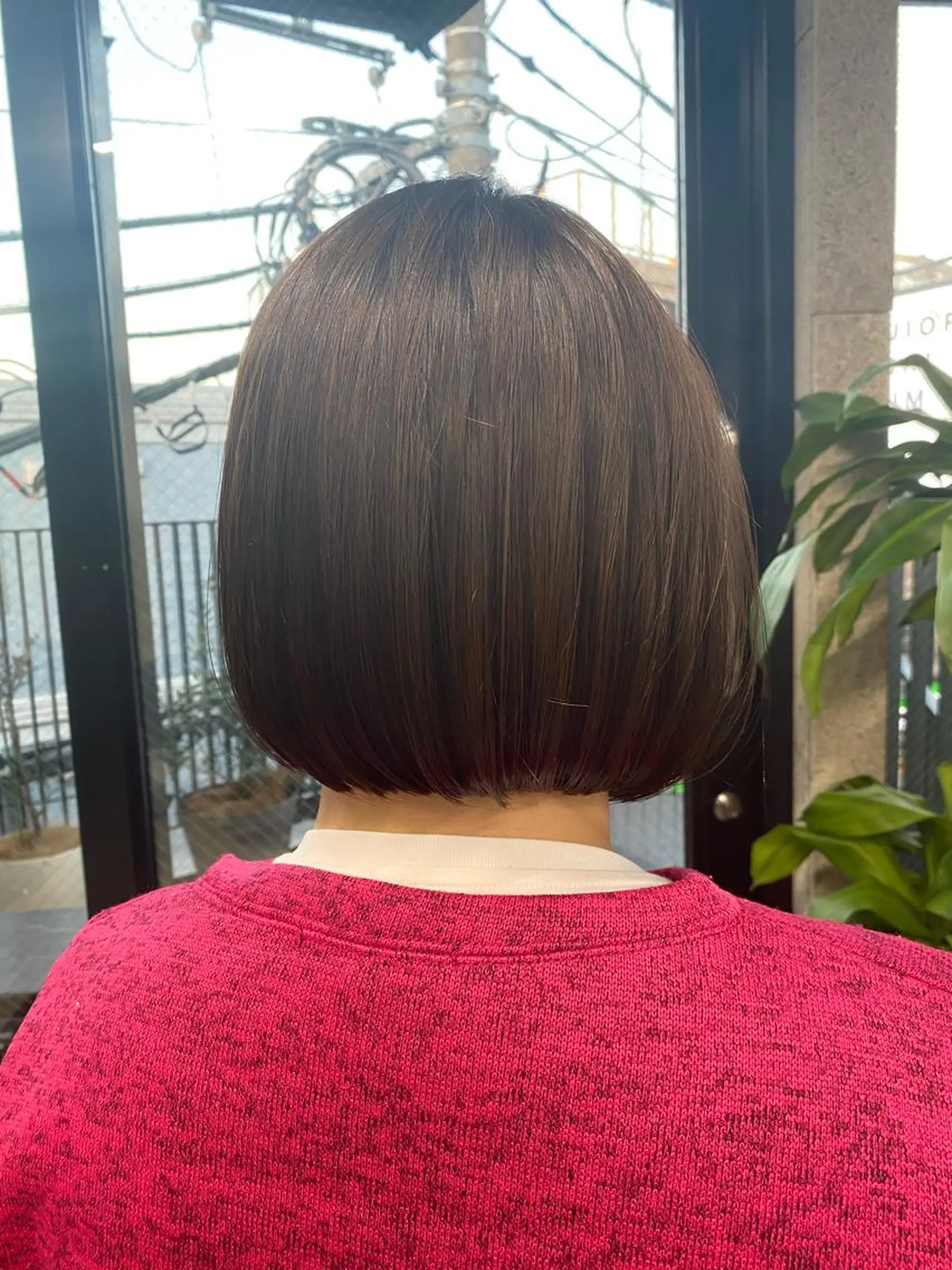 ミディアム ♡HARUKA/縮毛 /髪質改善/BOBのヘアスタイル