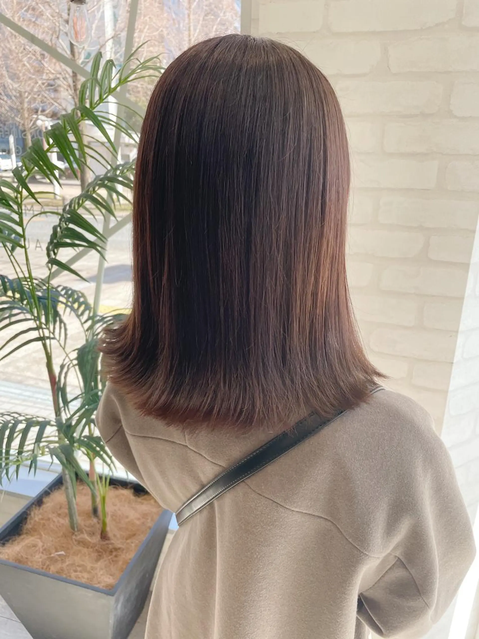 ミディアム ケアブリーチ /髪質 改善/古橋圭史郎のヘアスタイル