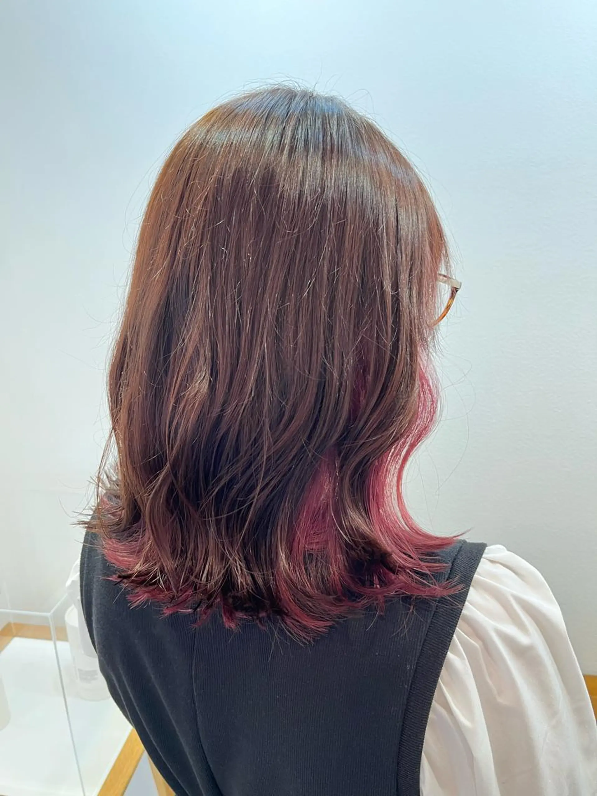 セミロング 金山/レイヤー カット/Hikariのヘアスタイル