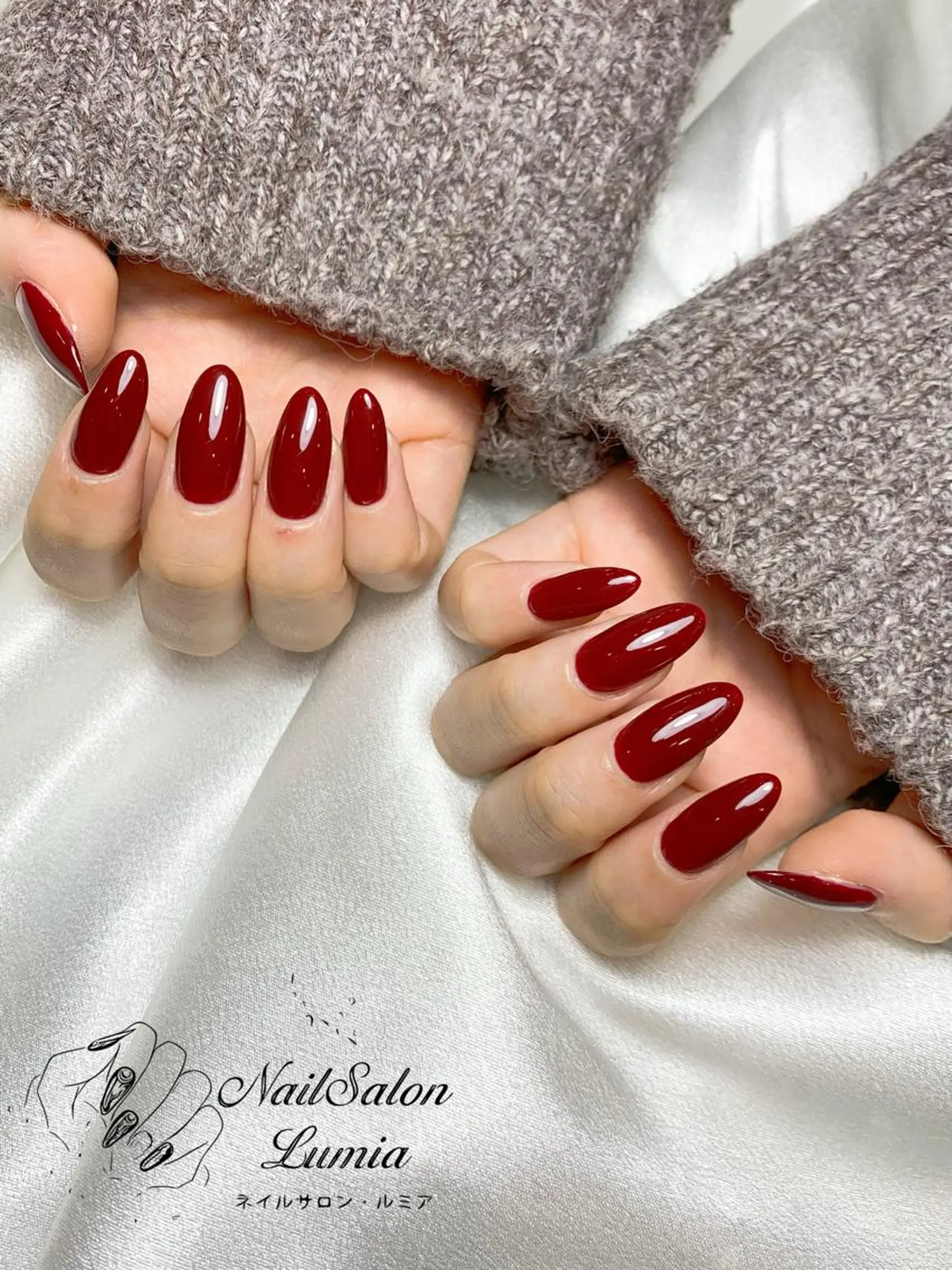 ネイル ハンドネイル ネイルサロン ルミア Lumia 店長のネイルデザイン